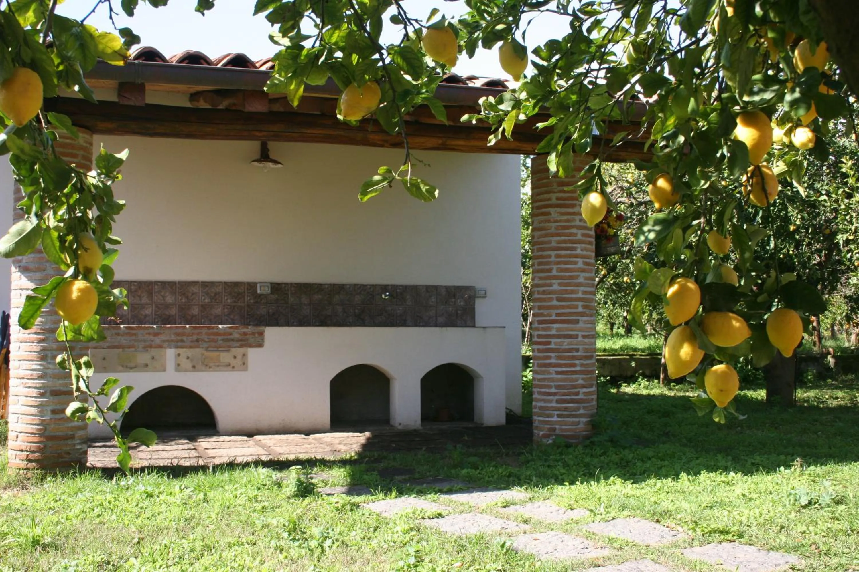 Decorative detail in Agriturismo Galea
