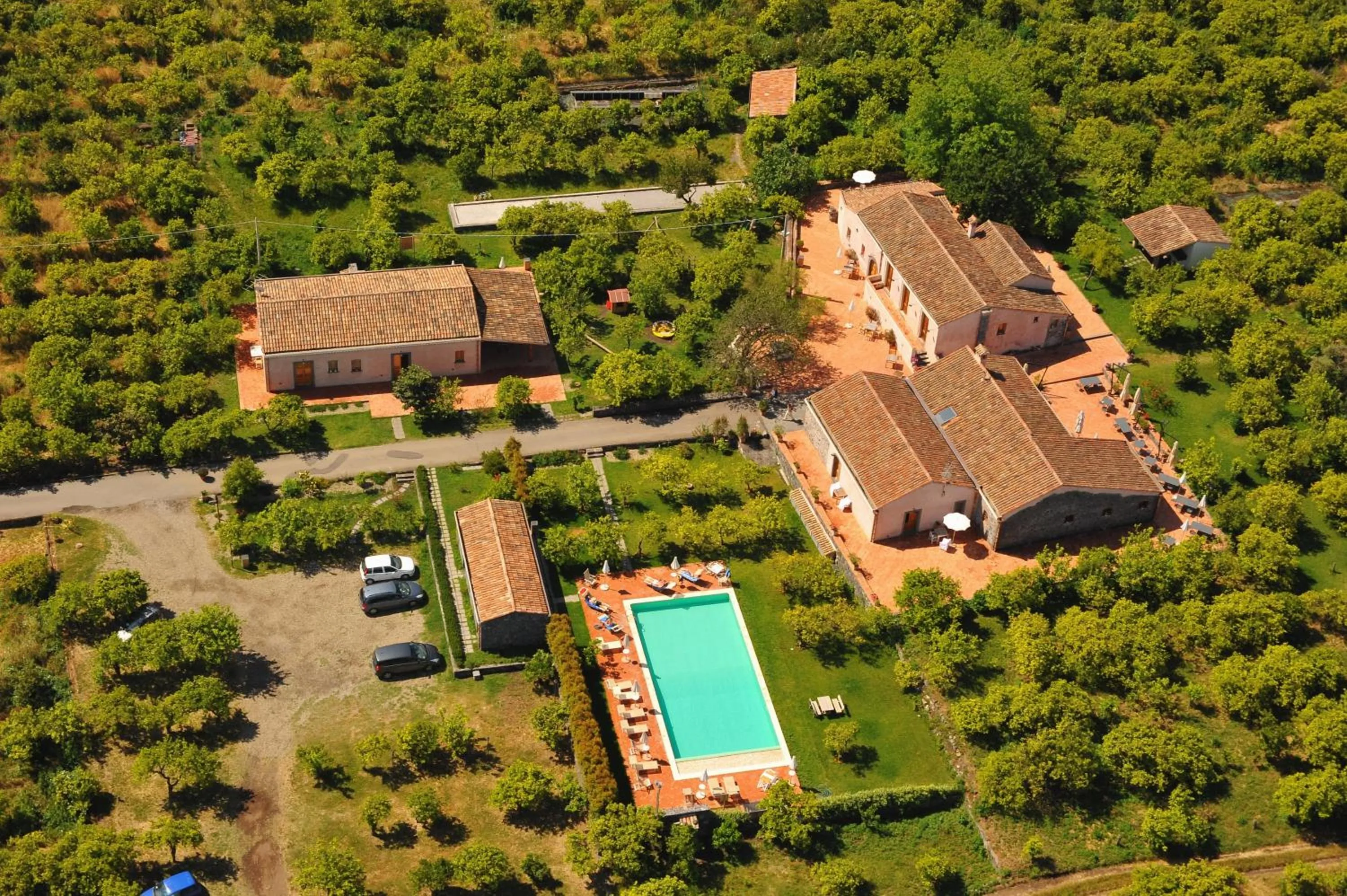 Bird's eye view in Agriturismo Galea