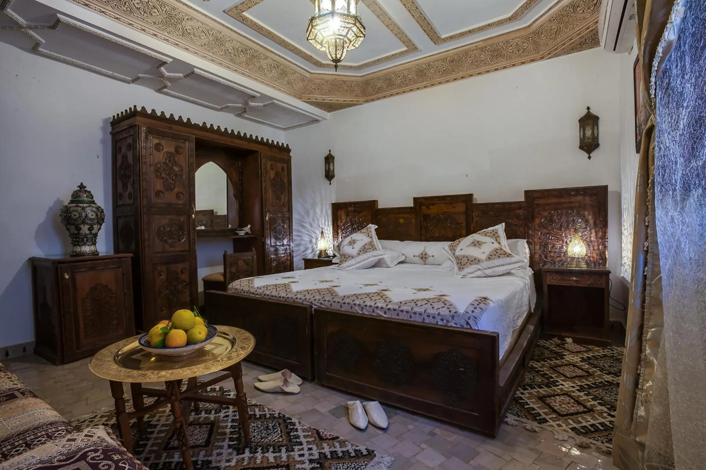 Photo of the whole room, Bed in Riad Salam Fes & Spa