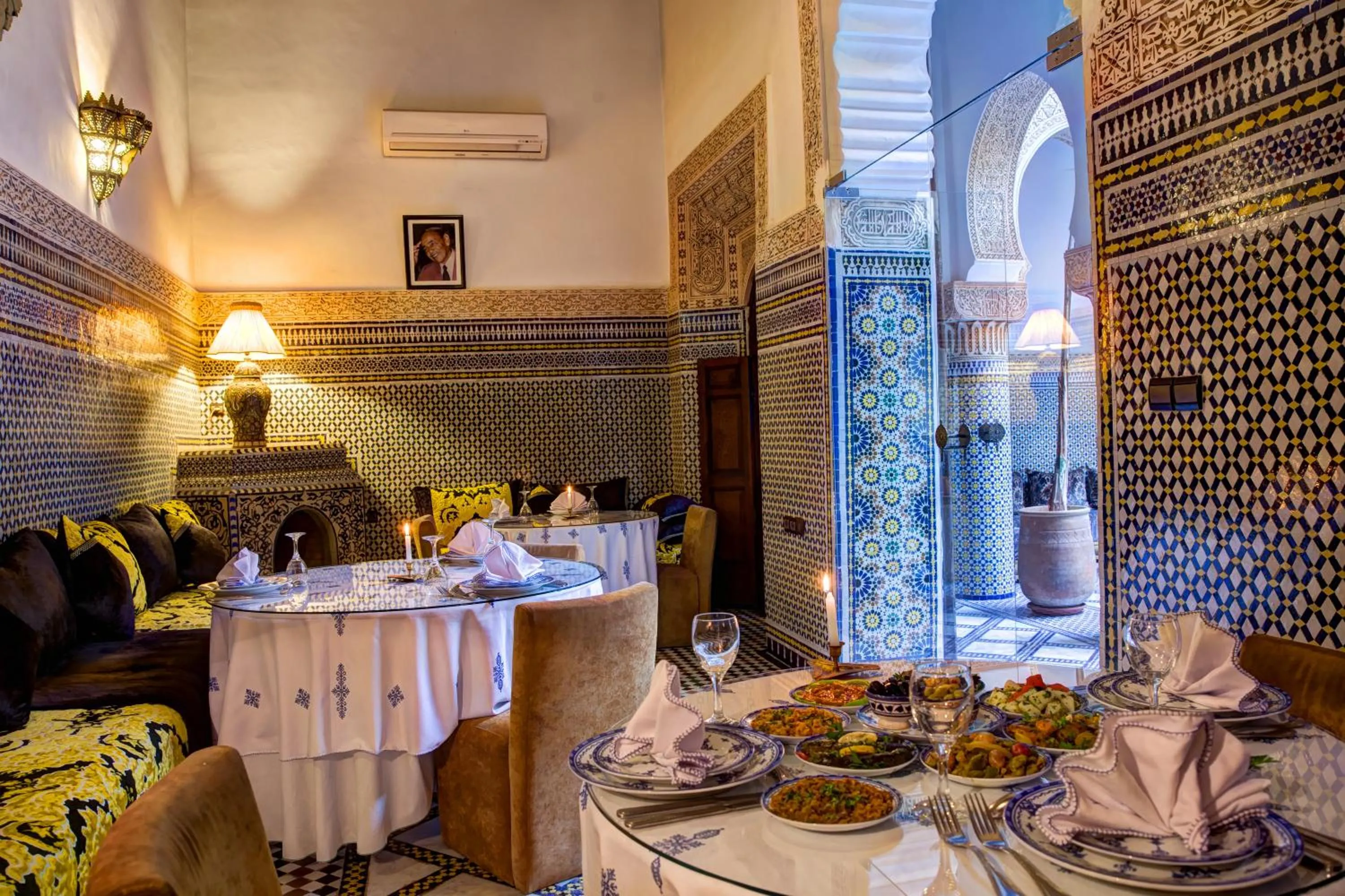 Restaurant/places to eat in Riad Salam Fes & Spa