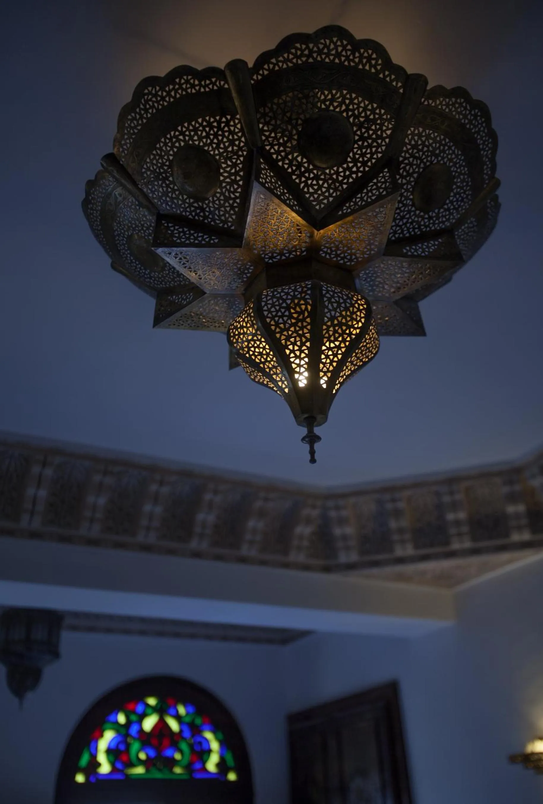 Decorative detail in Riad Salam Fes & Spa