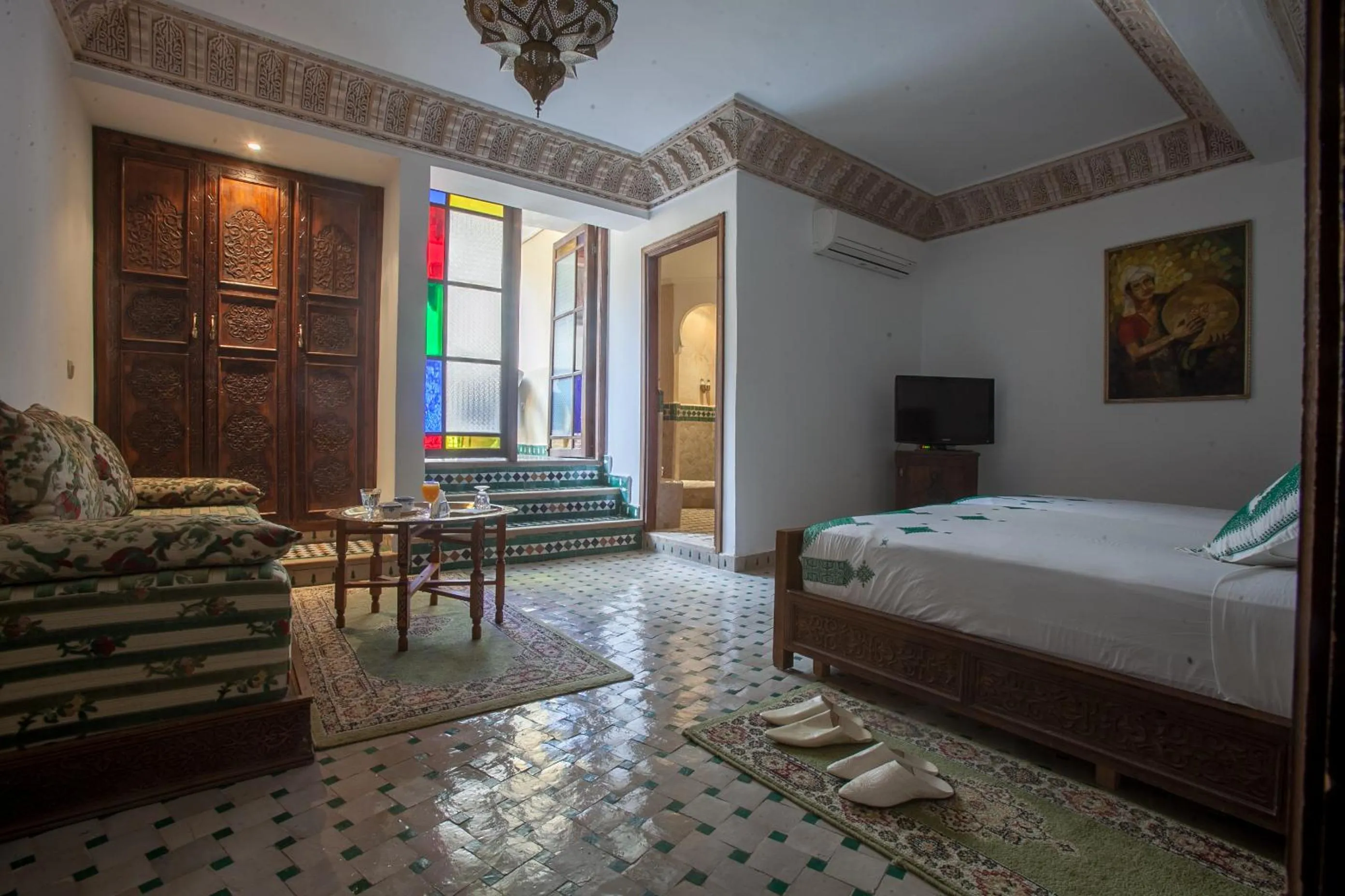 Photo of the whole room, Bed in Riad Salam Fes & Spa