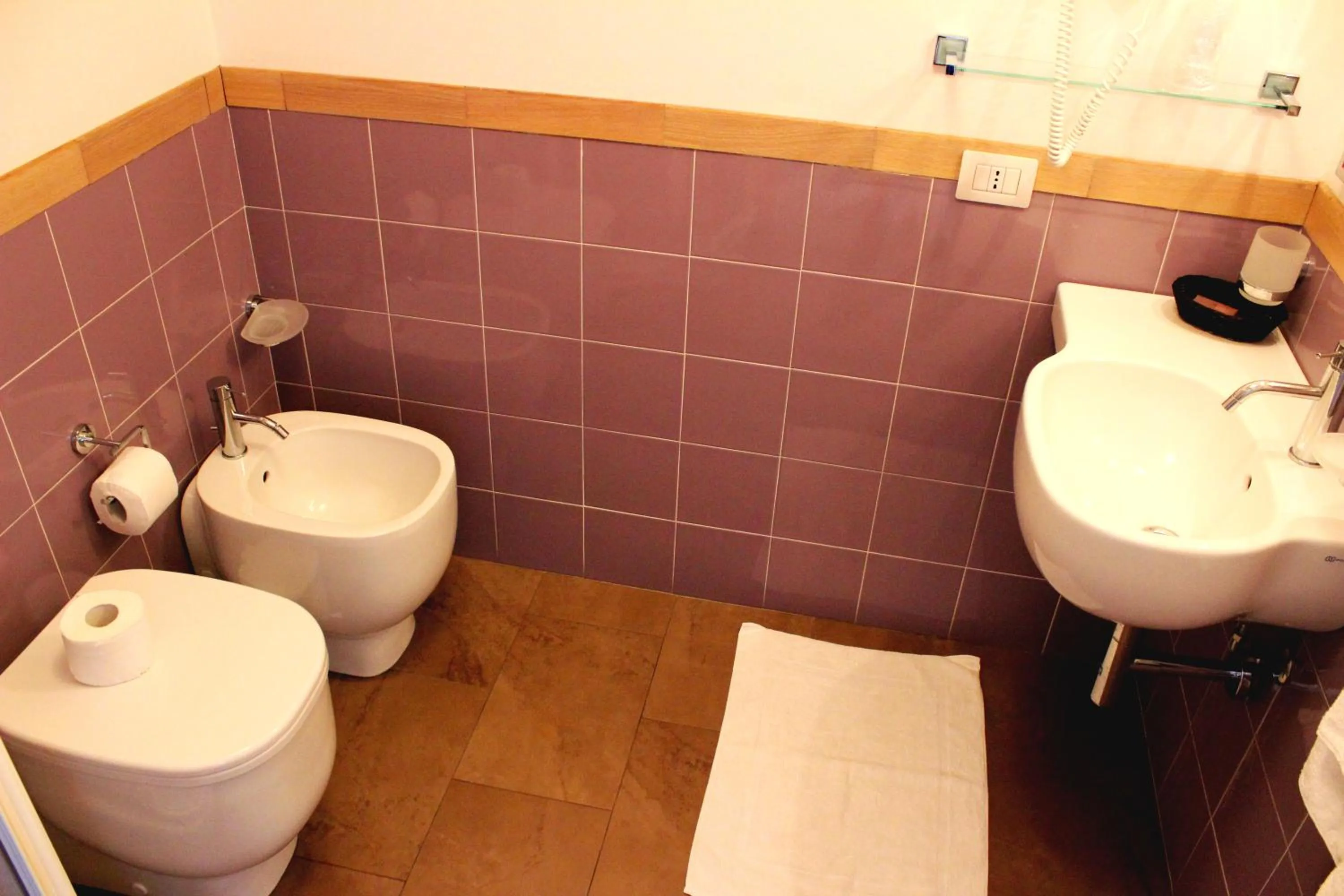 Bathroom in Hotel O'scià