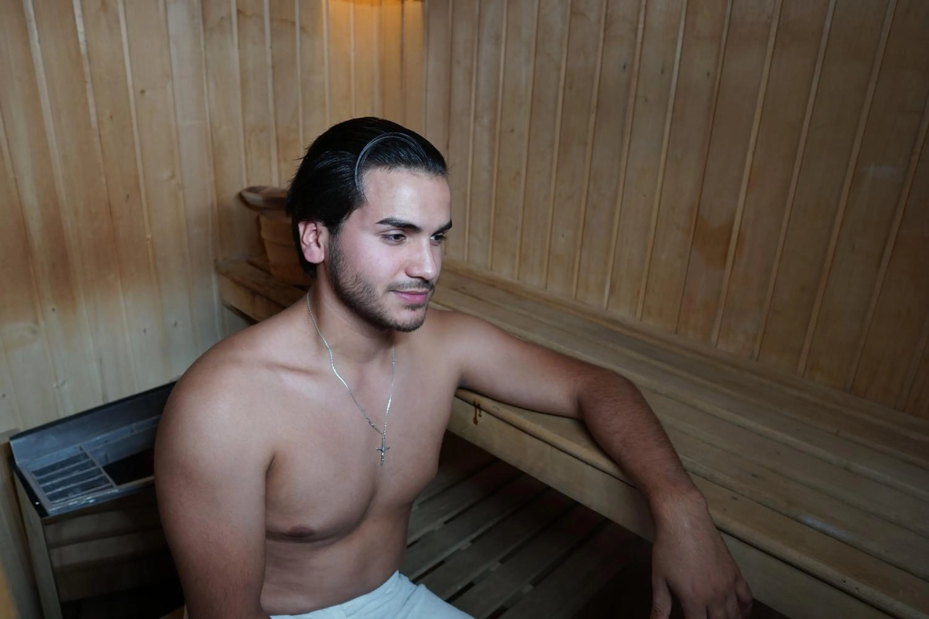 Sauna in Hotel Parada Linares