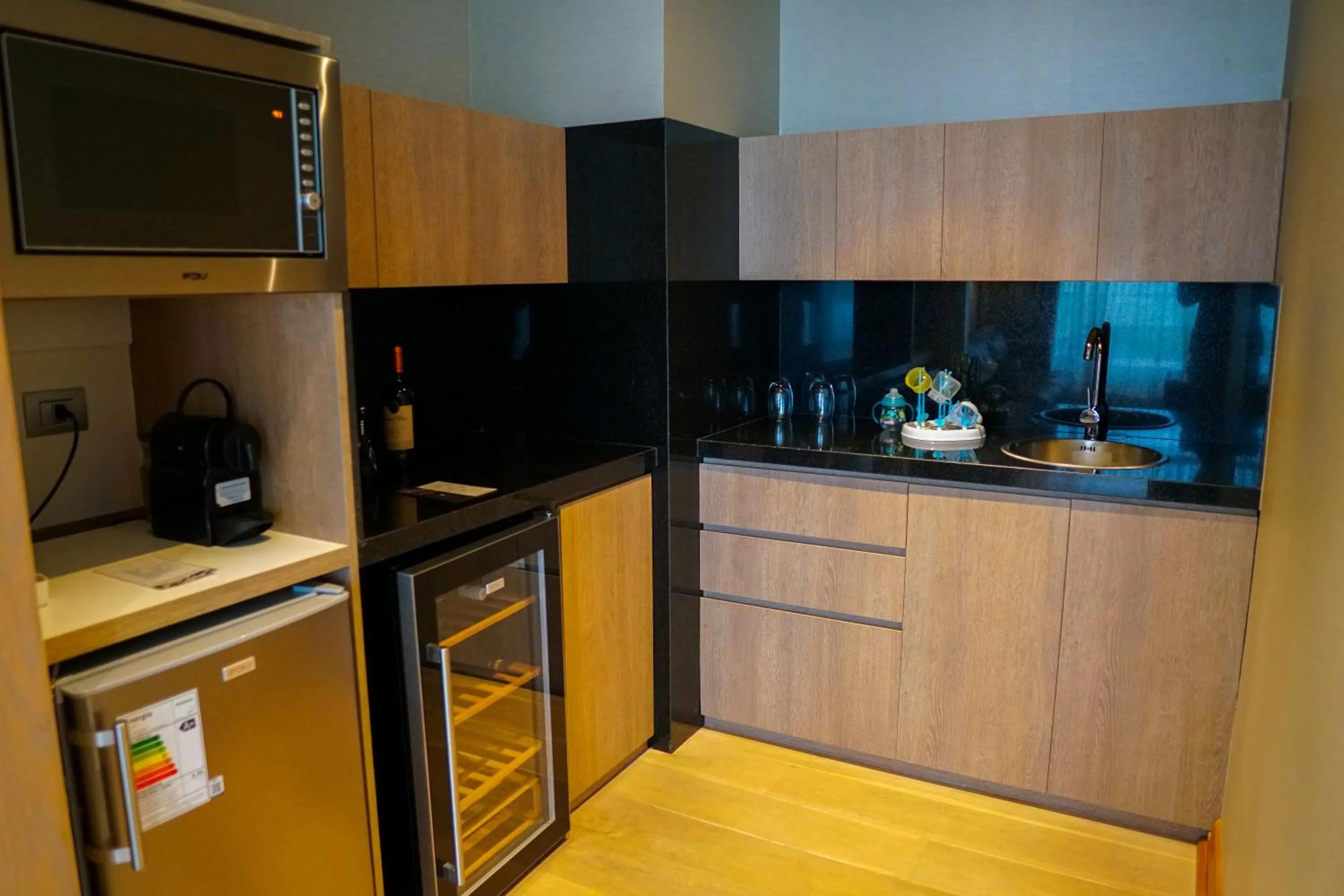 Coffee/tea facilities in Hotel Parada Linares