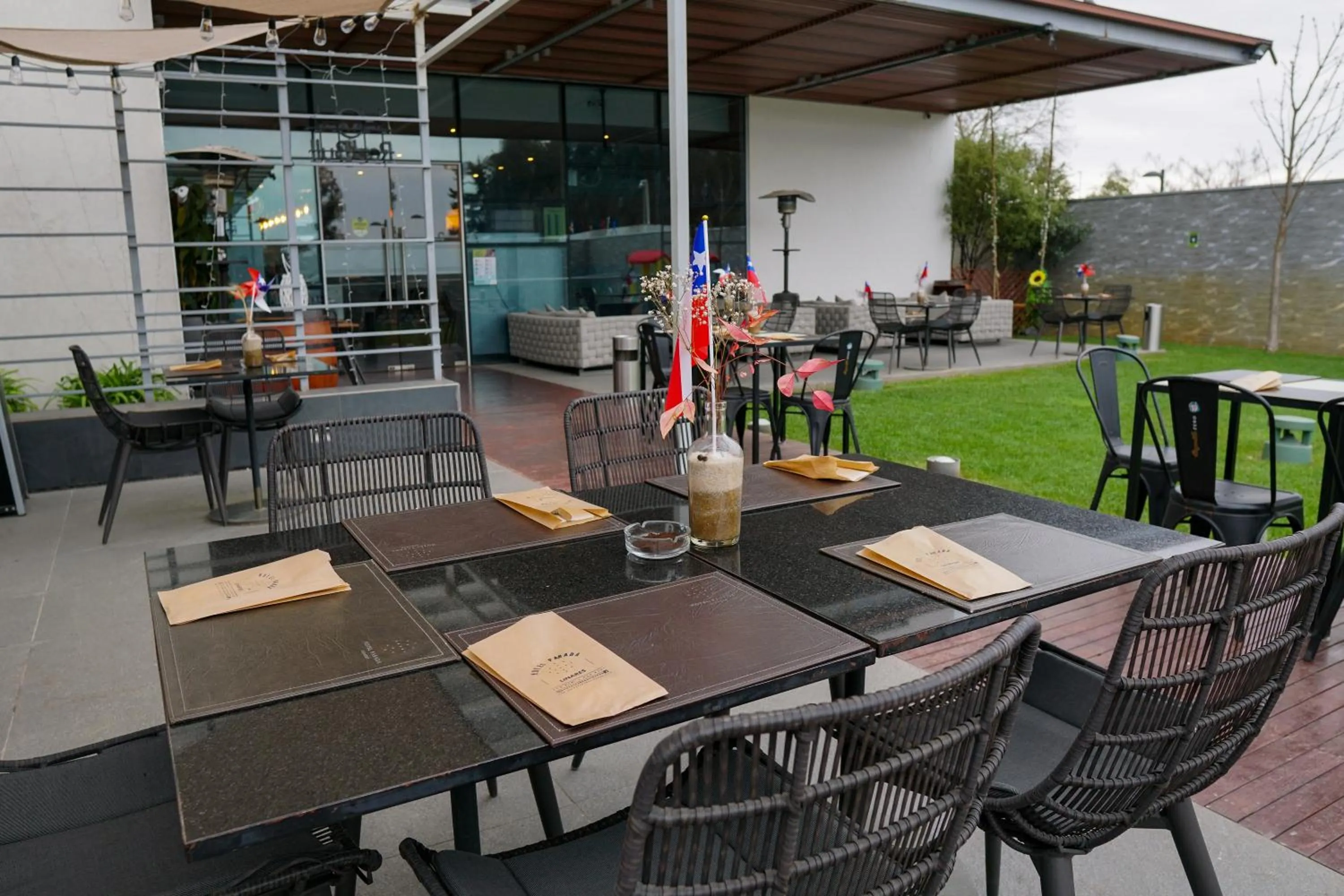 Balcony/Terrace in Hotel Parada Linares