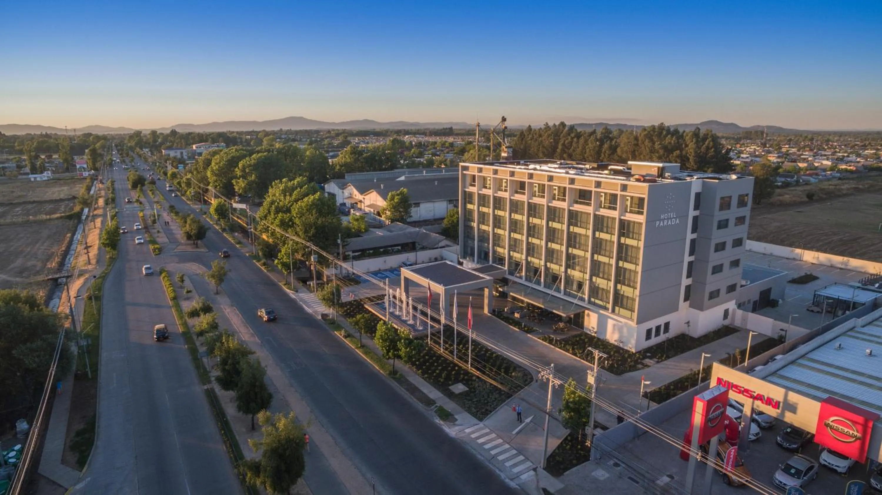 Property building in Hotel Parada Linares