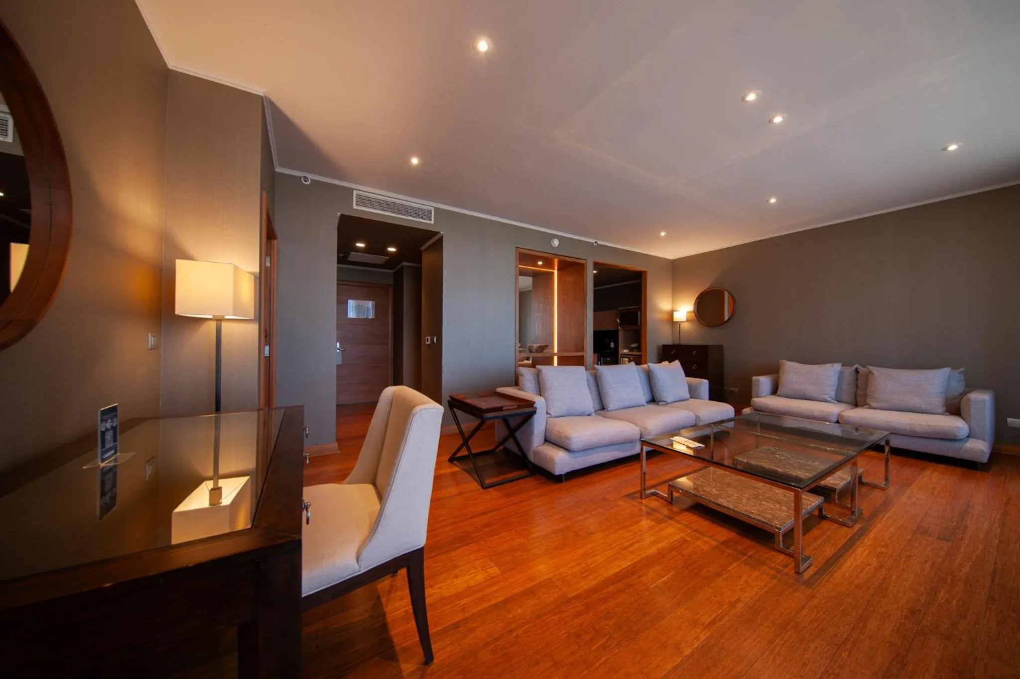 Seating area in Hotel Parada Linares