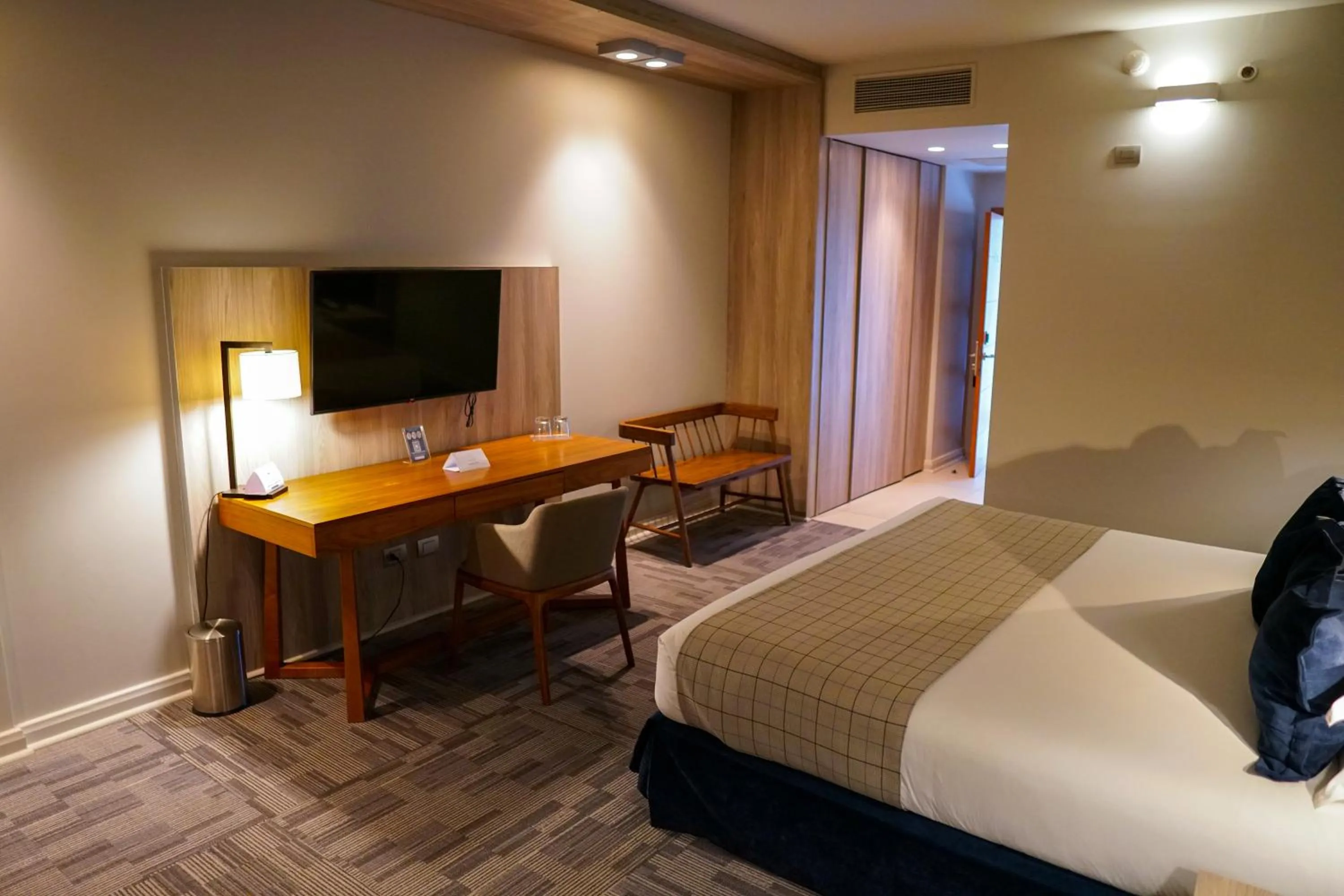 Bed in Hotel Parada Linares