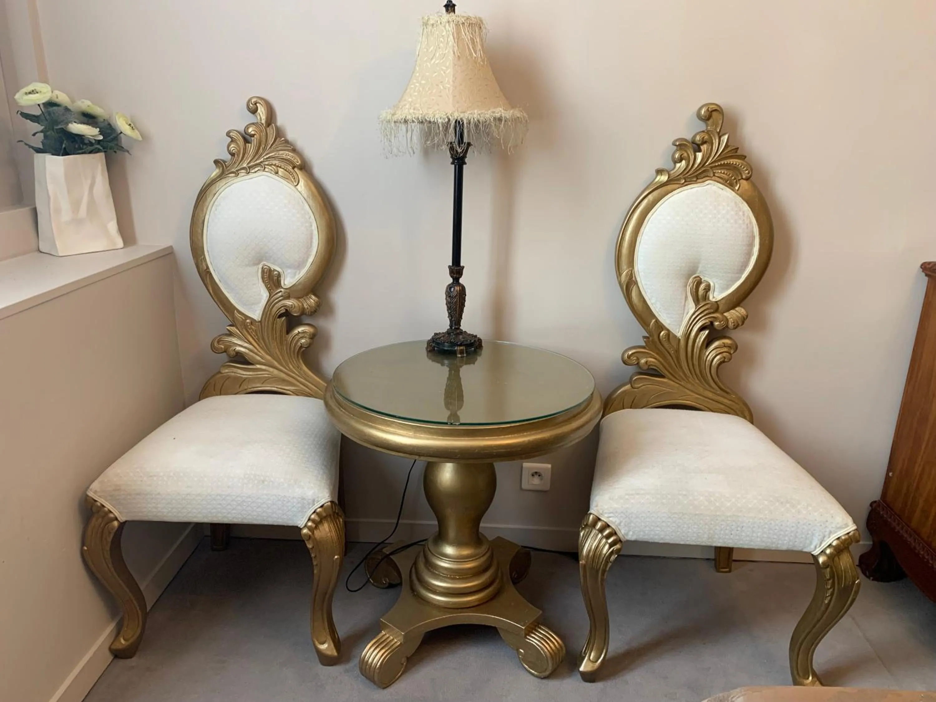 Living room in Hotel le Romanesque