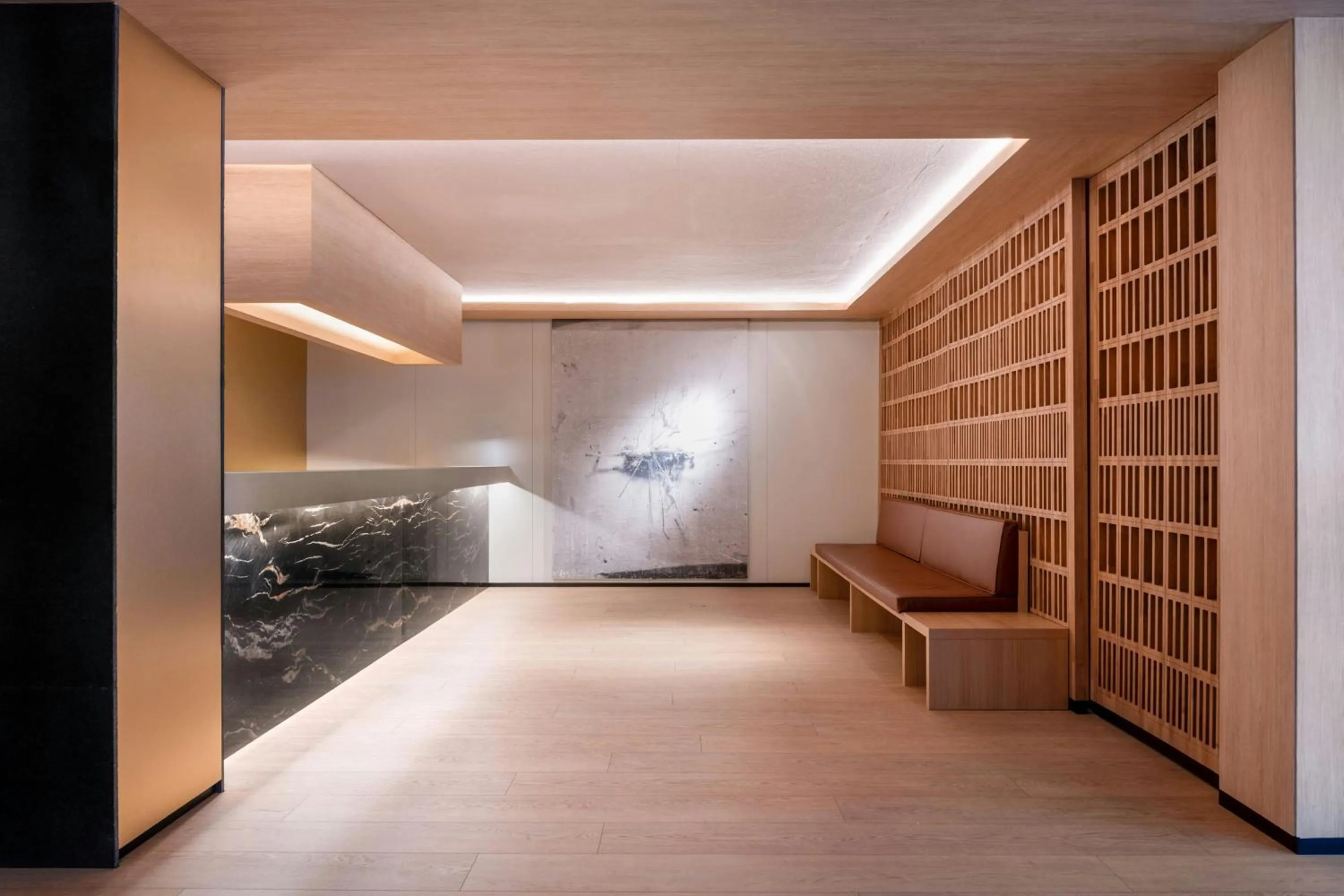 Lobby or reception in AC Hotel Atocha by Marriott