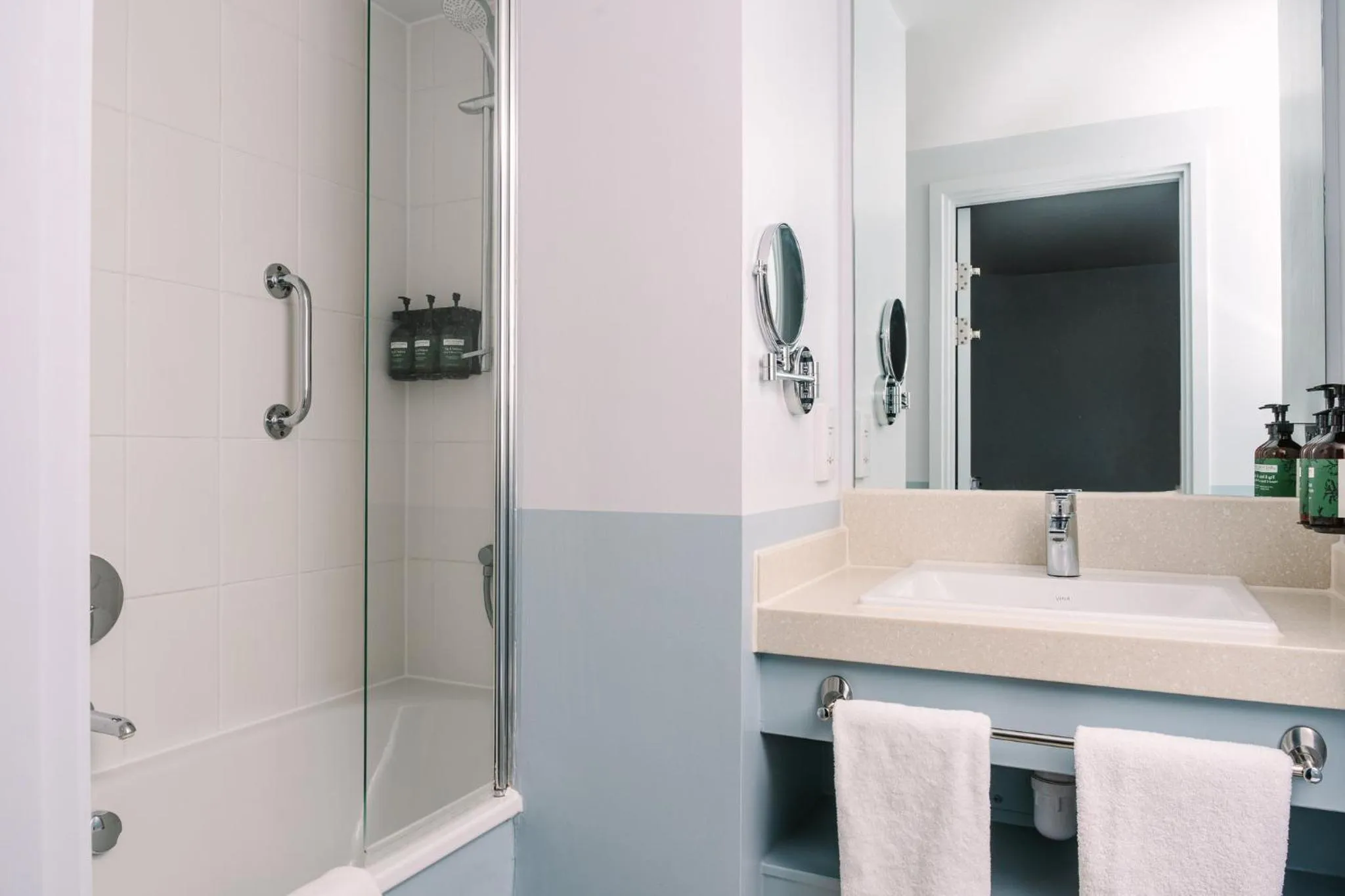 Bathroom in voco Winchester Hotel & Spa by IHG