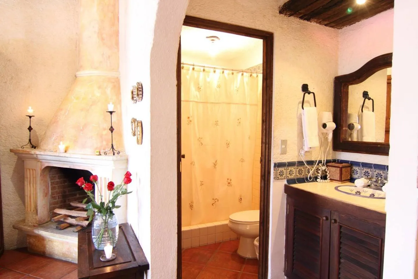 Bathroom in Posada El Antaño