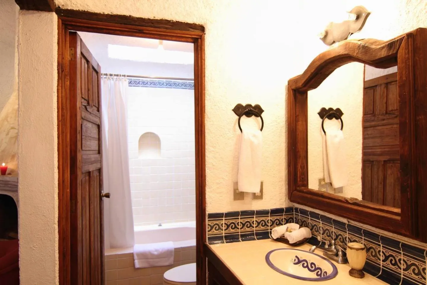 Bathroom in Posada El Antaño