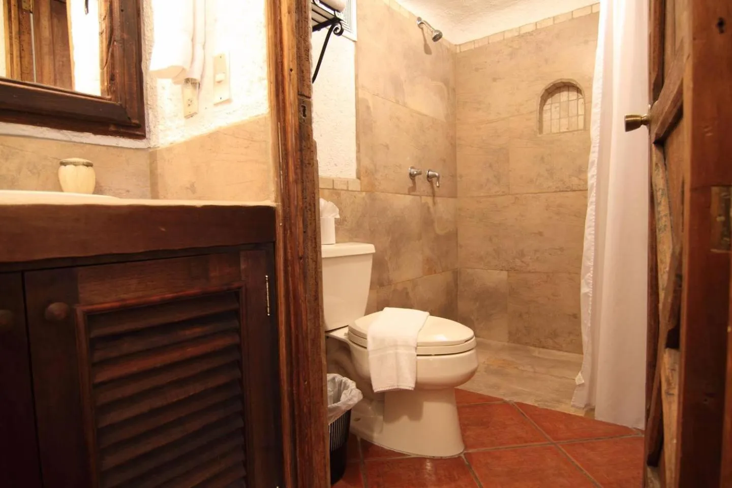 Bathroom in Posada El Antaño