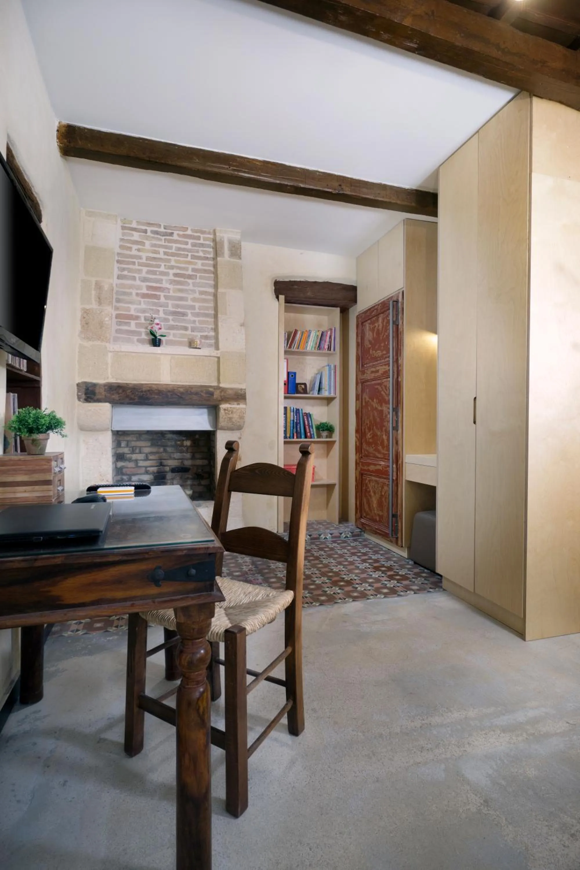 Toilet in Evans House