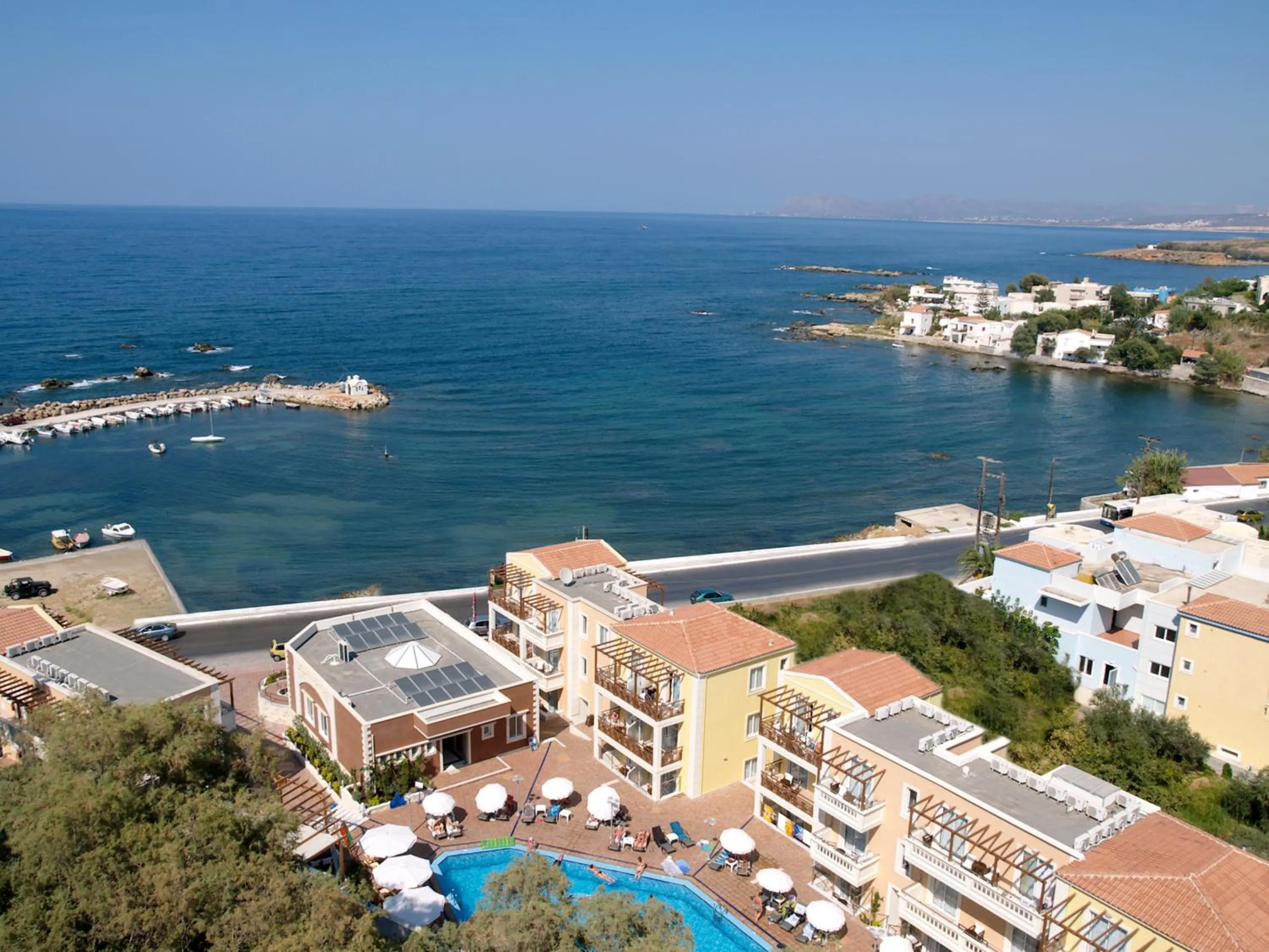 Bird's eye view in Porto Kalamaki Hotel