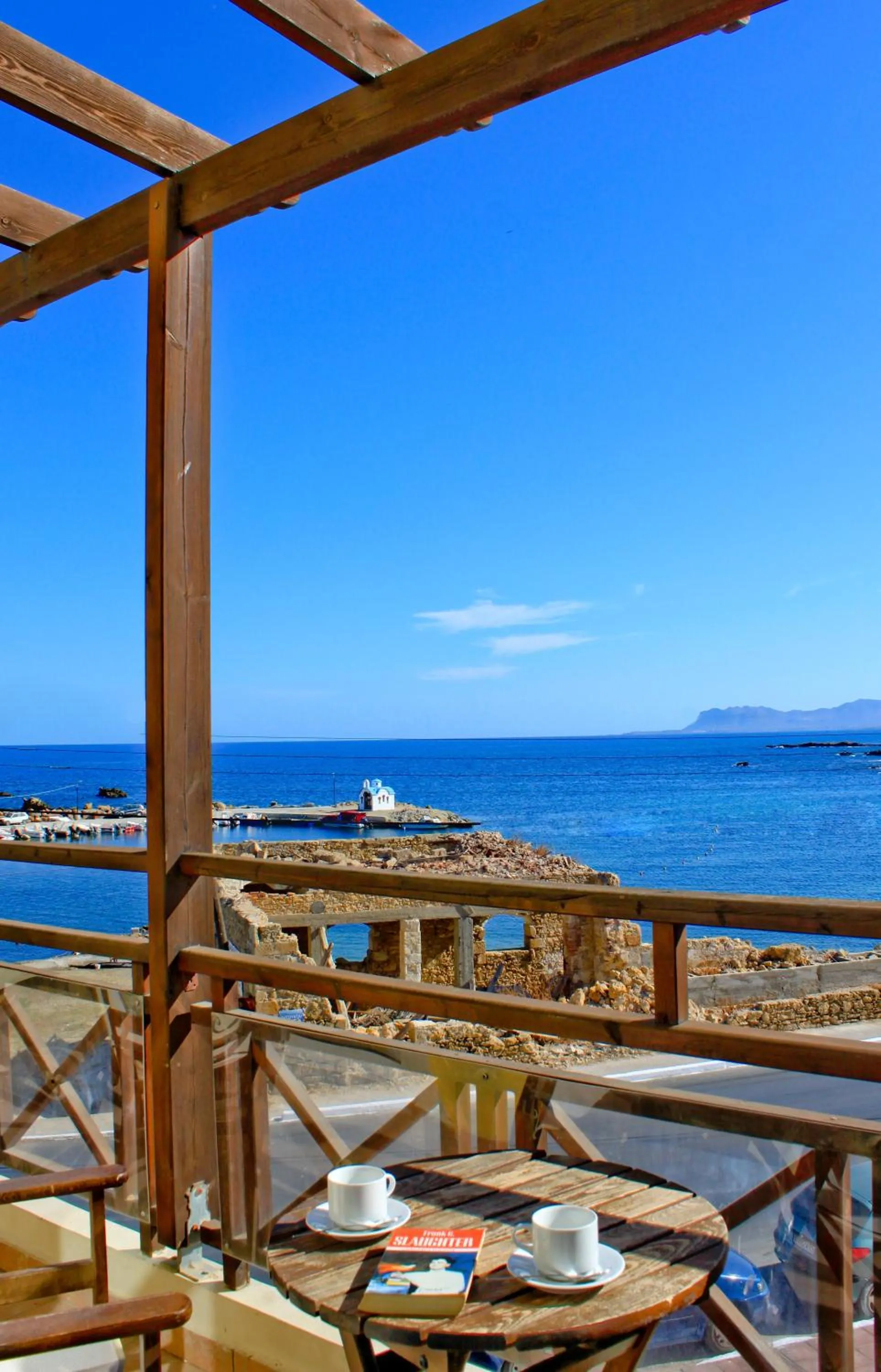 Toilet in Porto Kalamaki Hotel