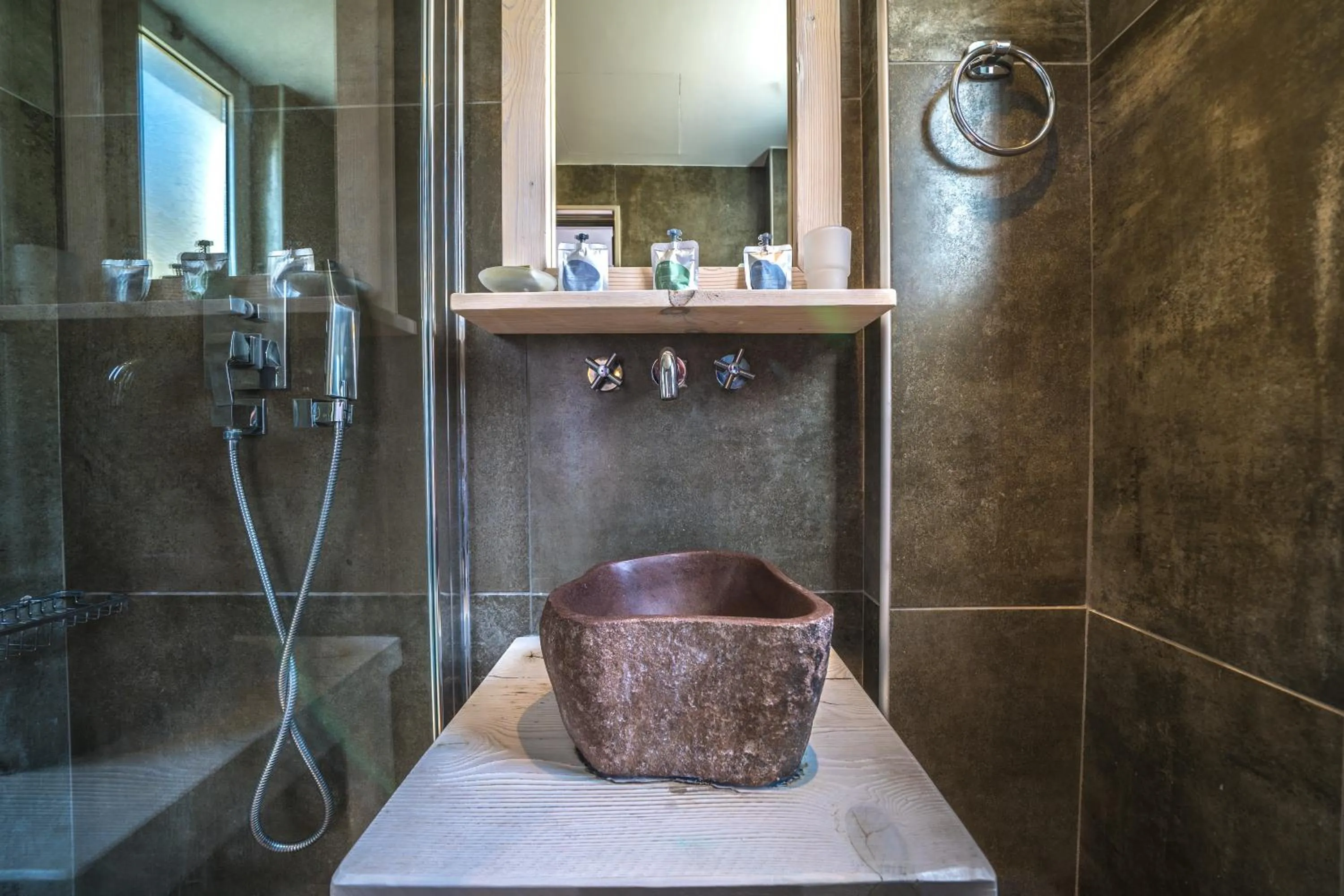 Bathroom in Porto Kalamaki Hotel