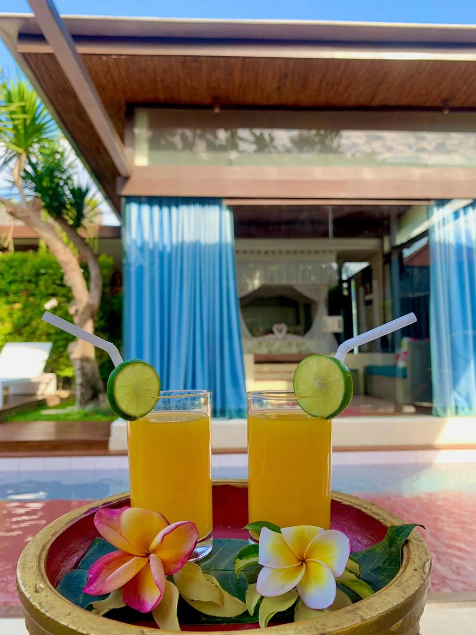 Drinks in Kiss Bali Villas