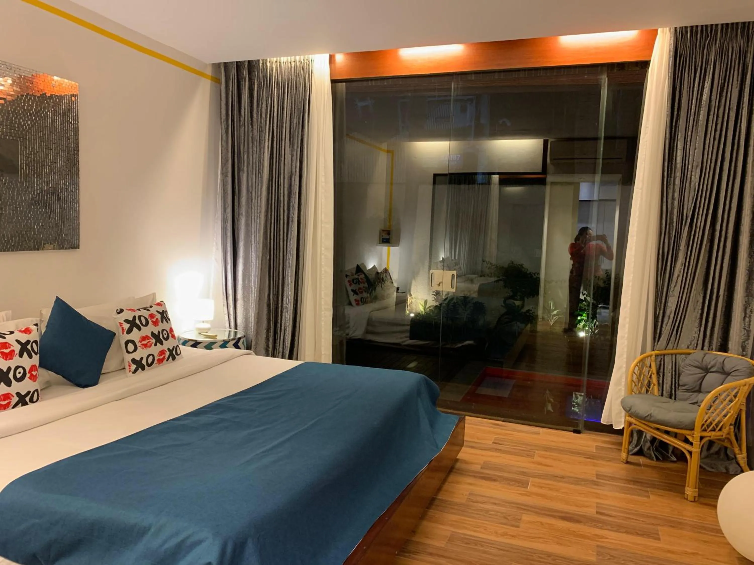 Bed in Kiss Bali Villas