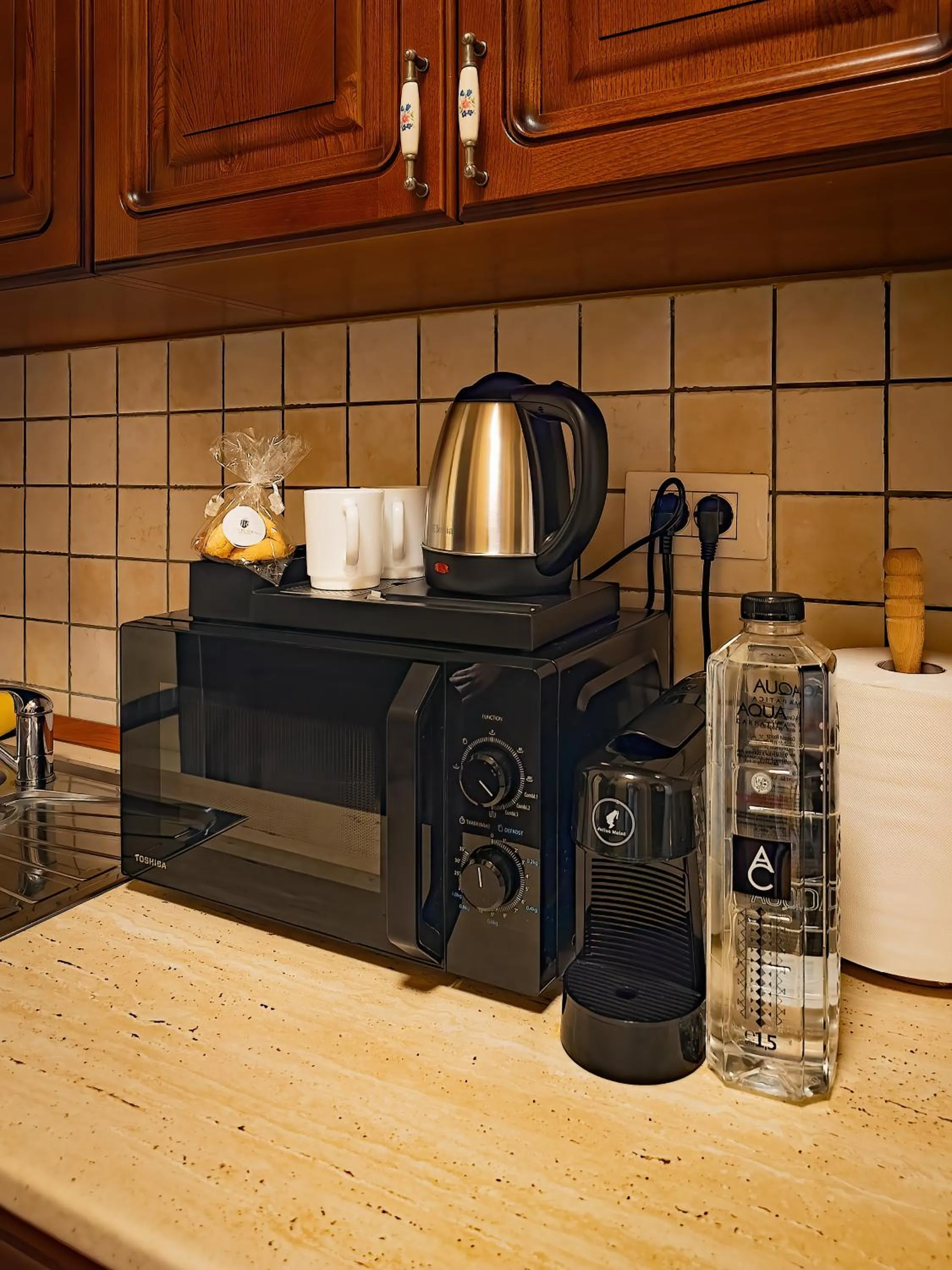 kitchen in Aparthotel Iosefin Residence