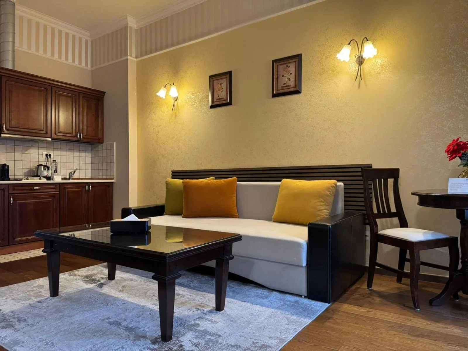 Living room in Aparthotel Iosefin Residence