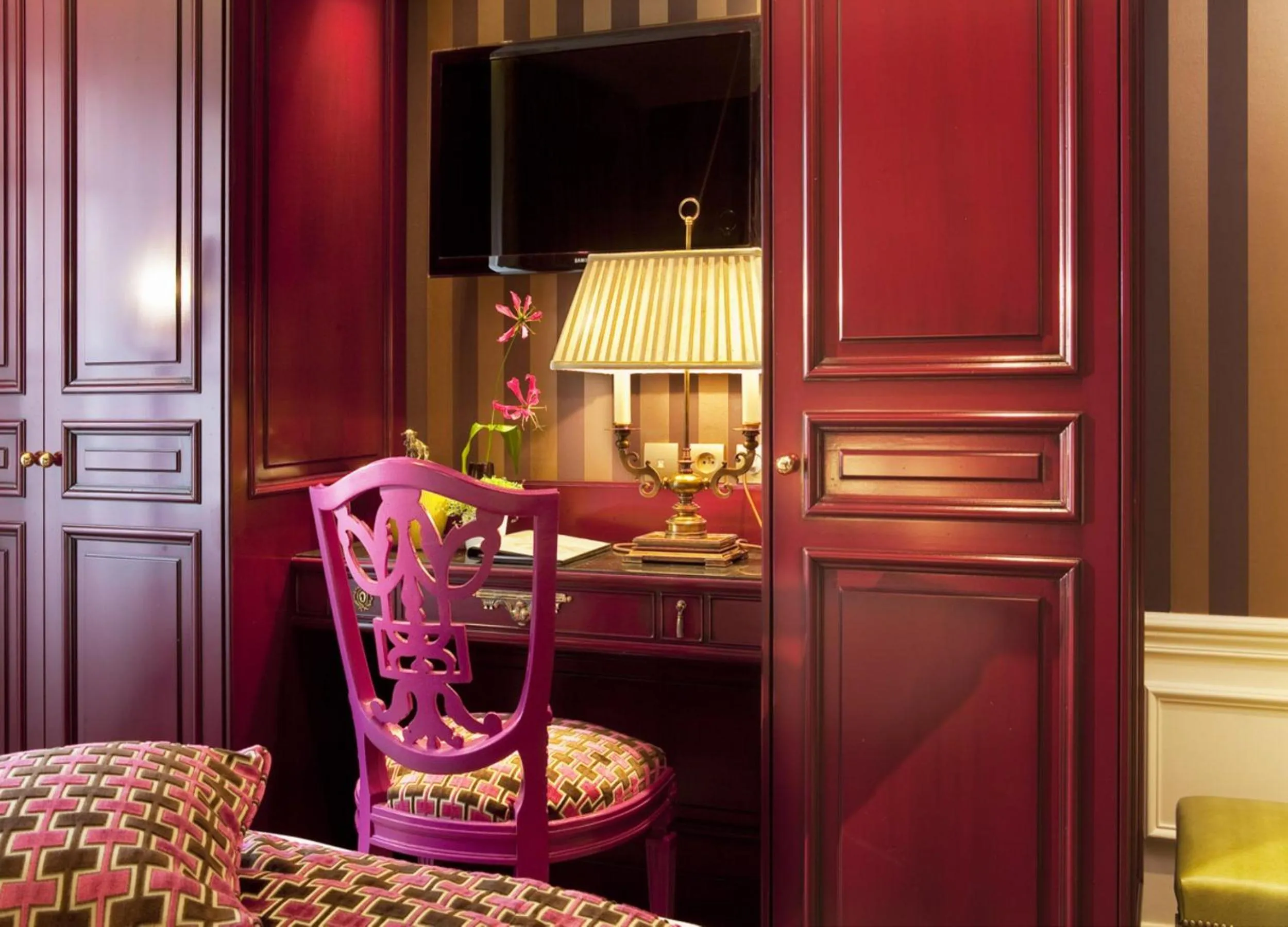 Seating area in La Maison Favart