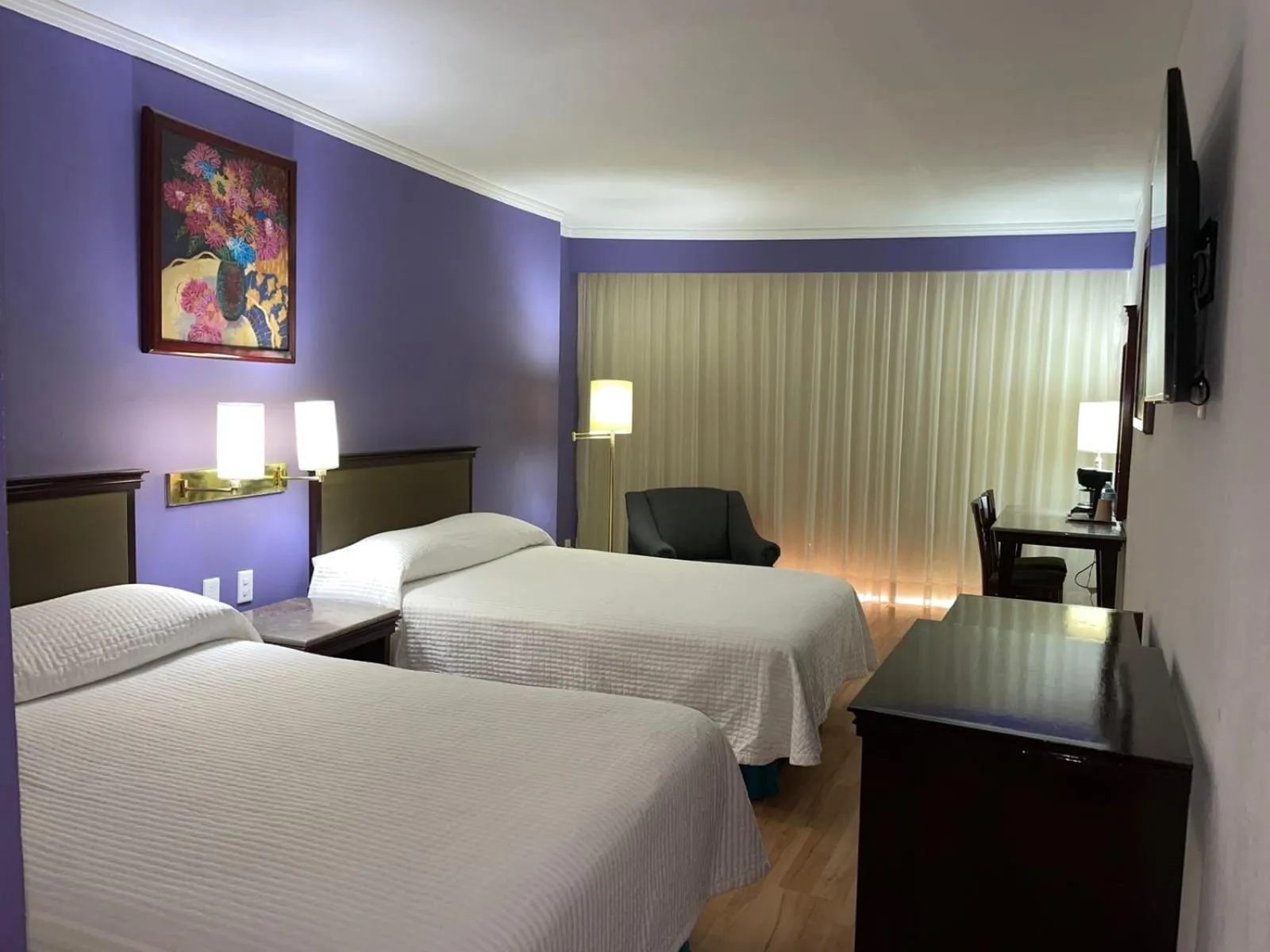 Bed in Hotel Arroyo de la Plata