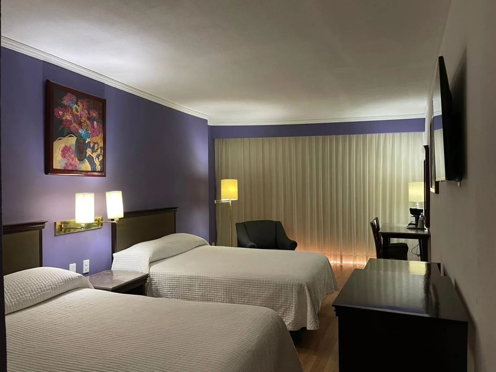 Bed in Hotel Arroyo de la Plata