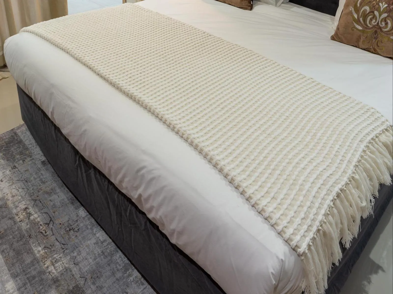 Bed in Global Village Guest House