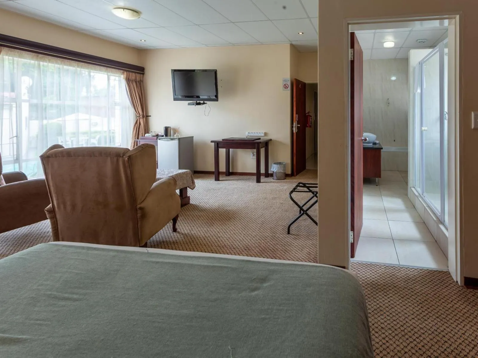 Photo of the whole room in Global Village Guest House