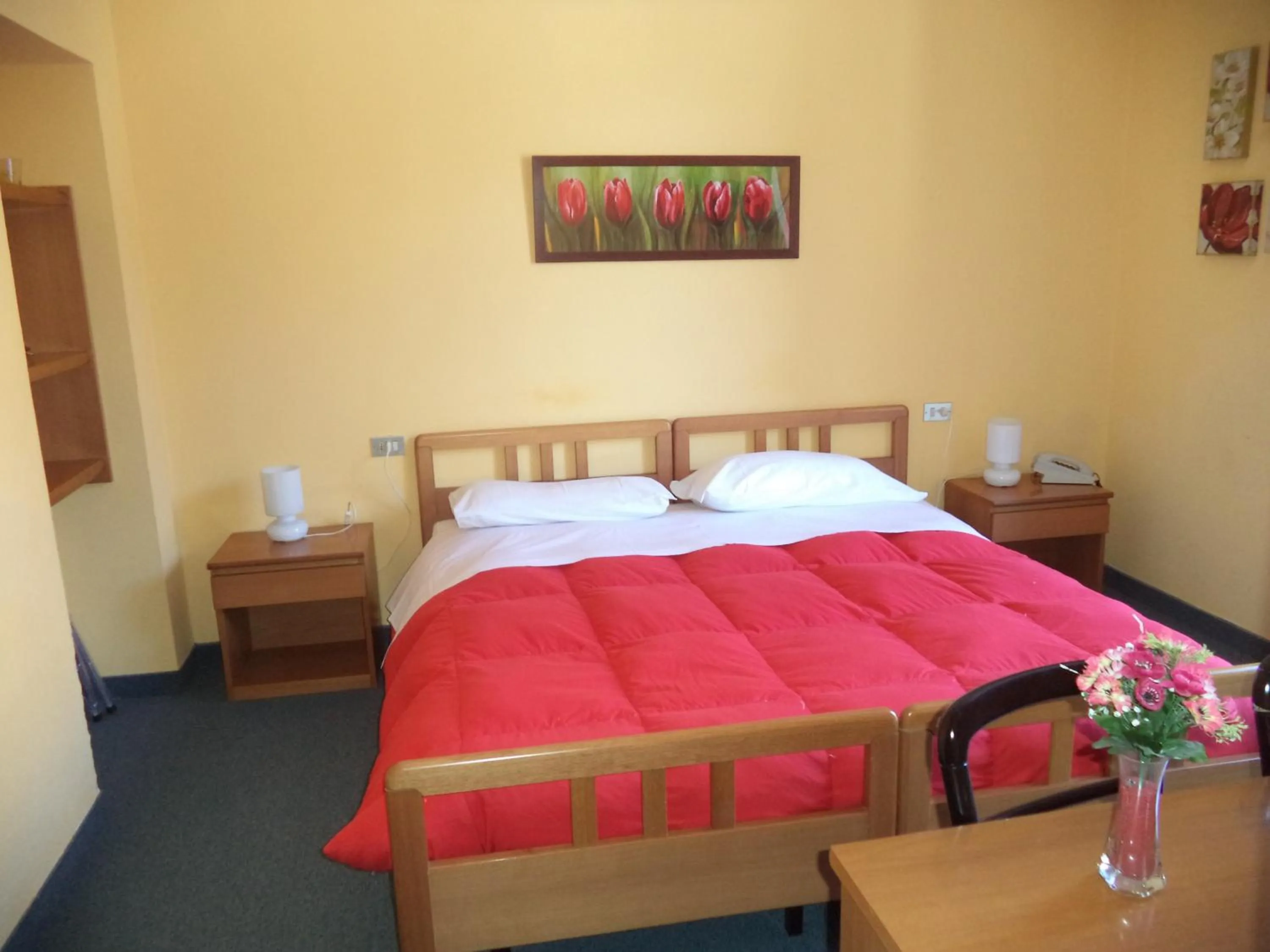 Bed in Hotel Il Nibbio