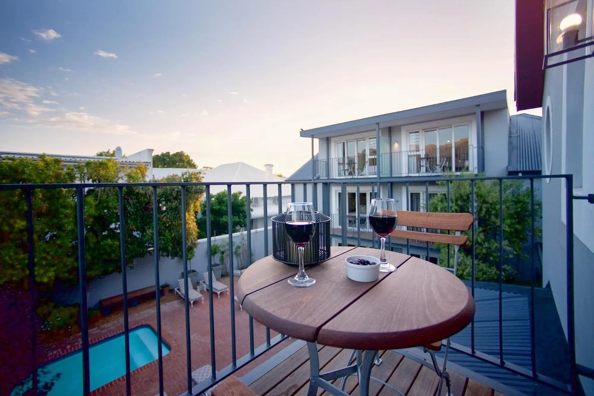 Balcony/Terrace in Bonne Esperance Boutique Guest House
