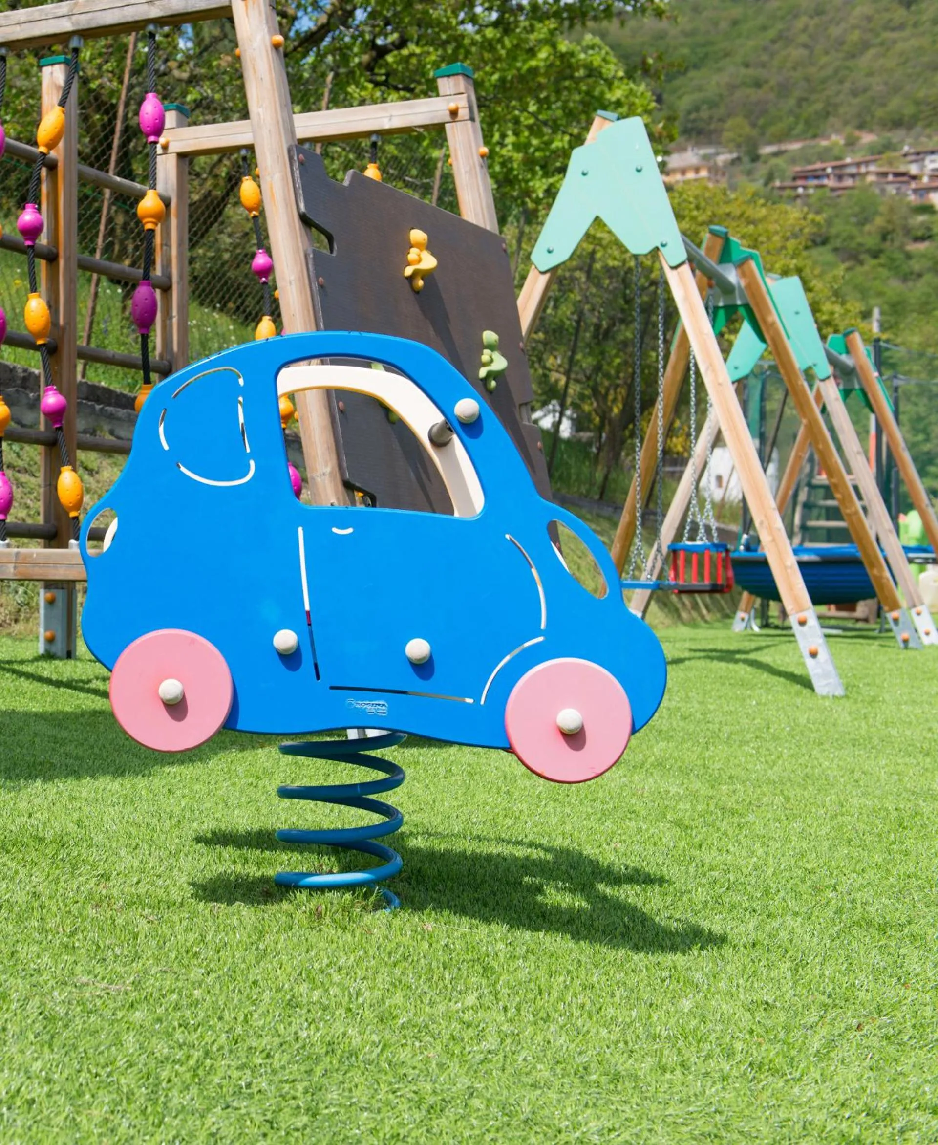 Children play ground in Village Hotel Lucia