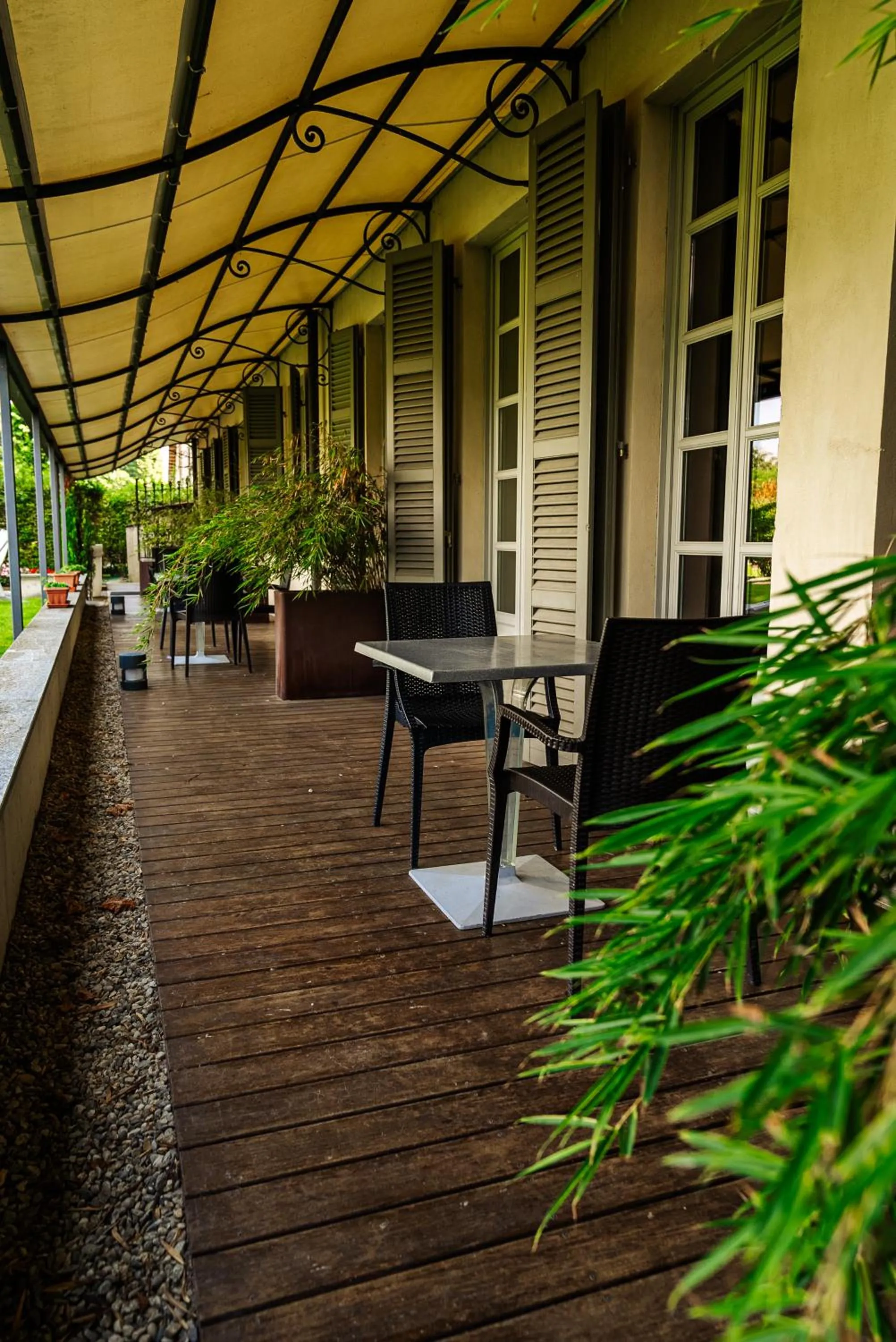 Patio in Hotel I Somaschi