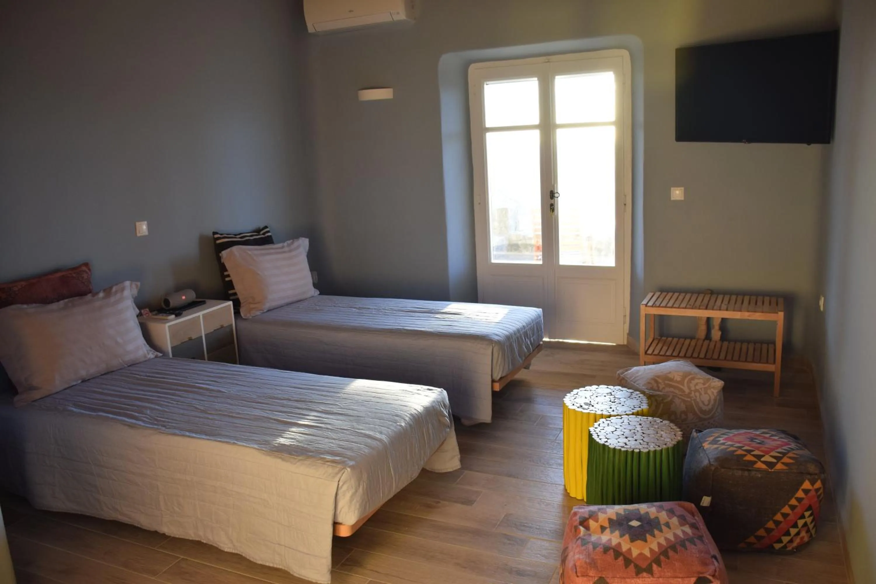 Bedroom, Bed in Andromeda Mykonos Villas & Suites