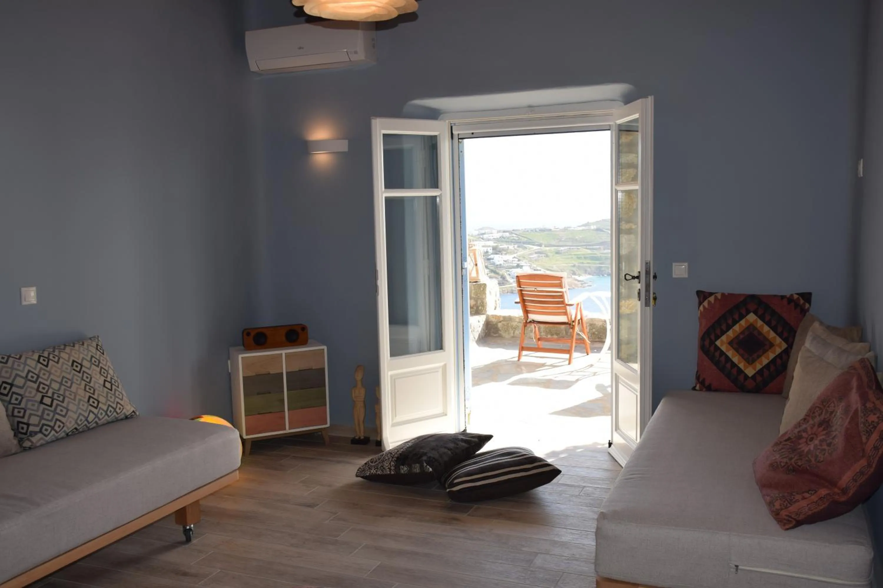 Photo of the whole room in Andromeda Mykonos Villas & Suites
