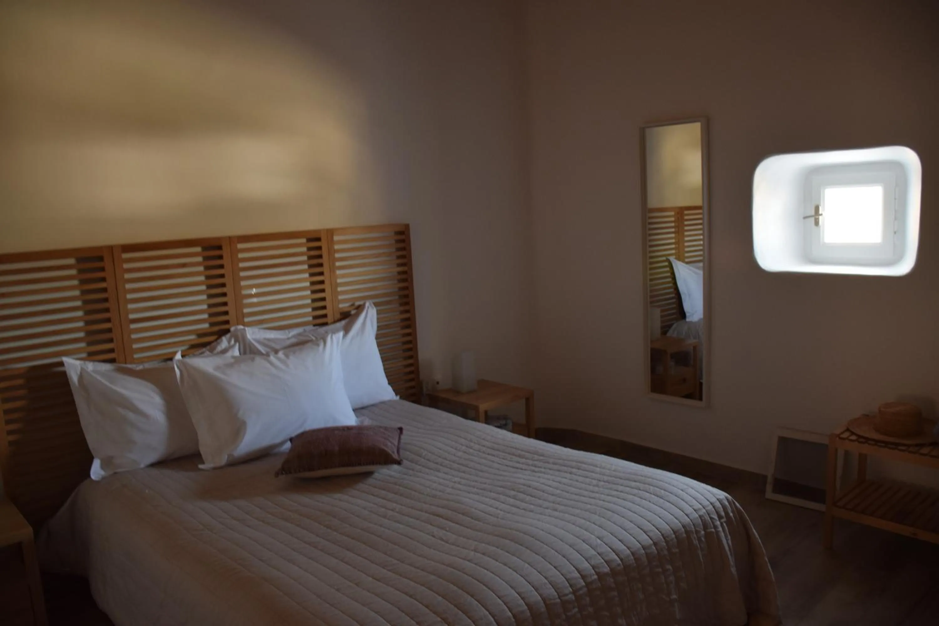 Bedroom, Bed in Andromeda Mykonos Villas & Suites