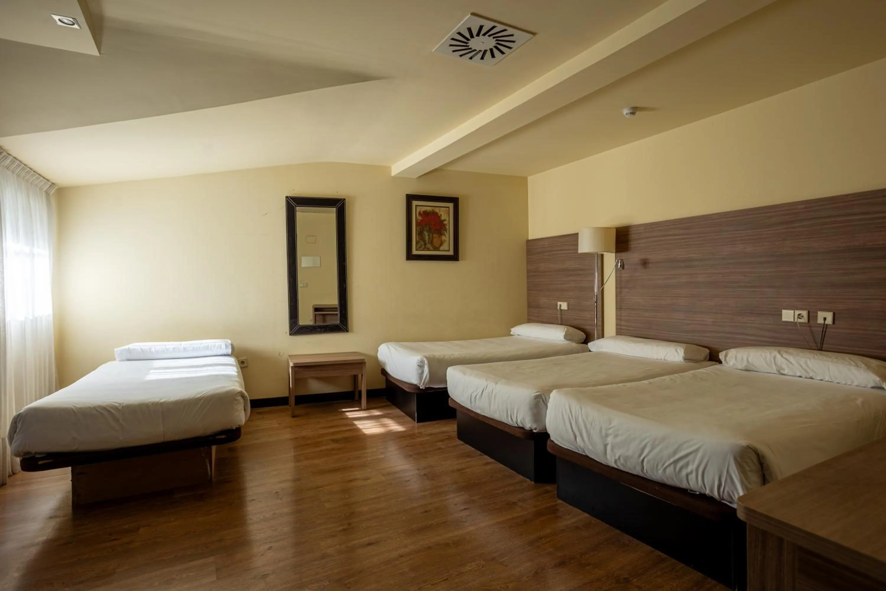 Bed in Hotel Centro Los Braseros