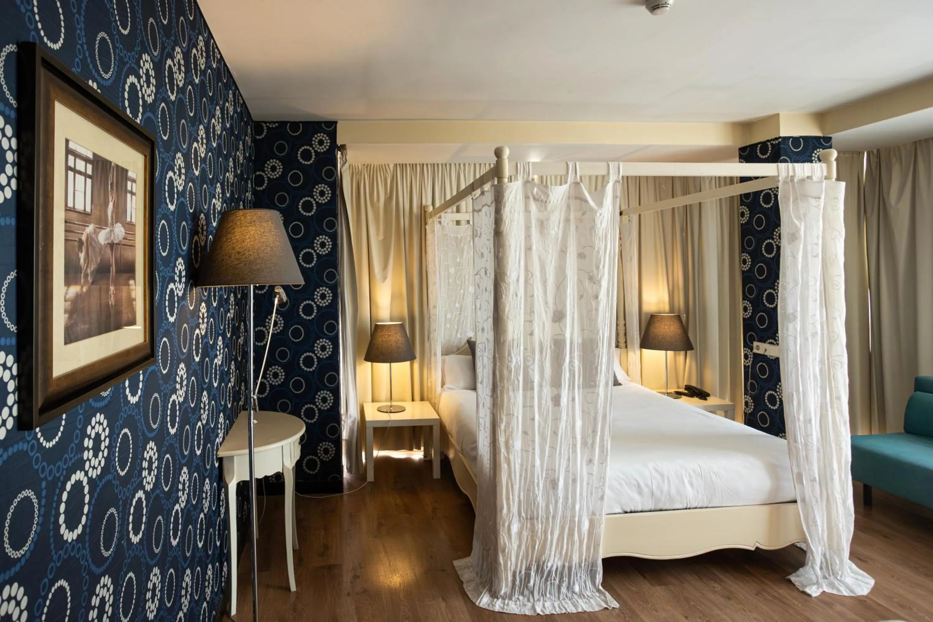 Bed in Hotel Centro Los Braseros