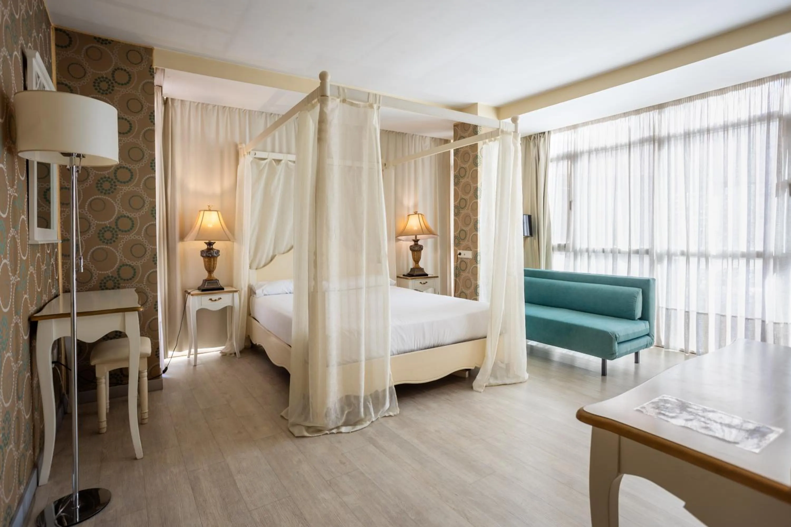 Bed in Hotel Centro Los Braseros