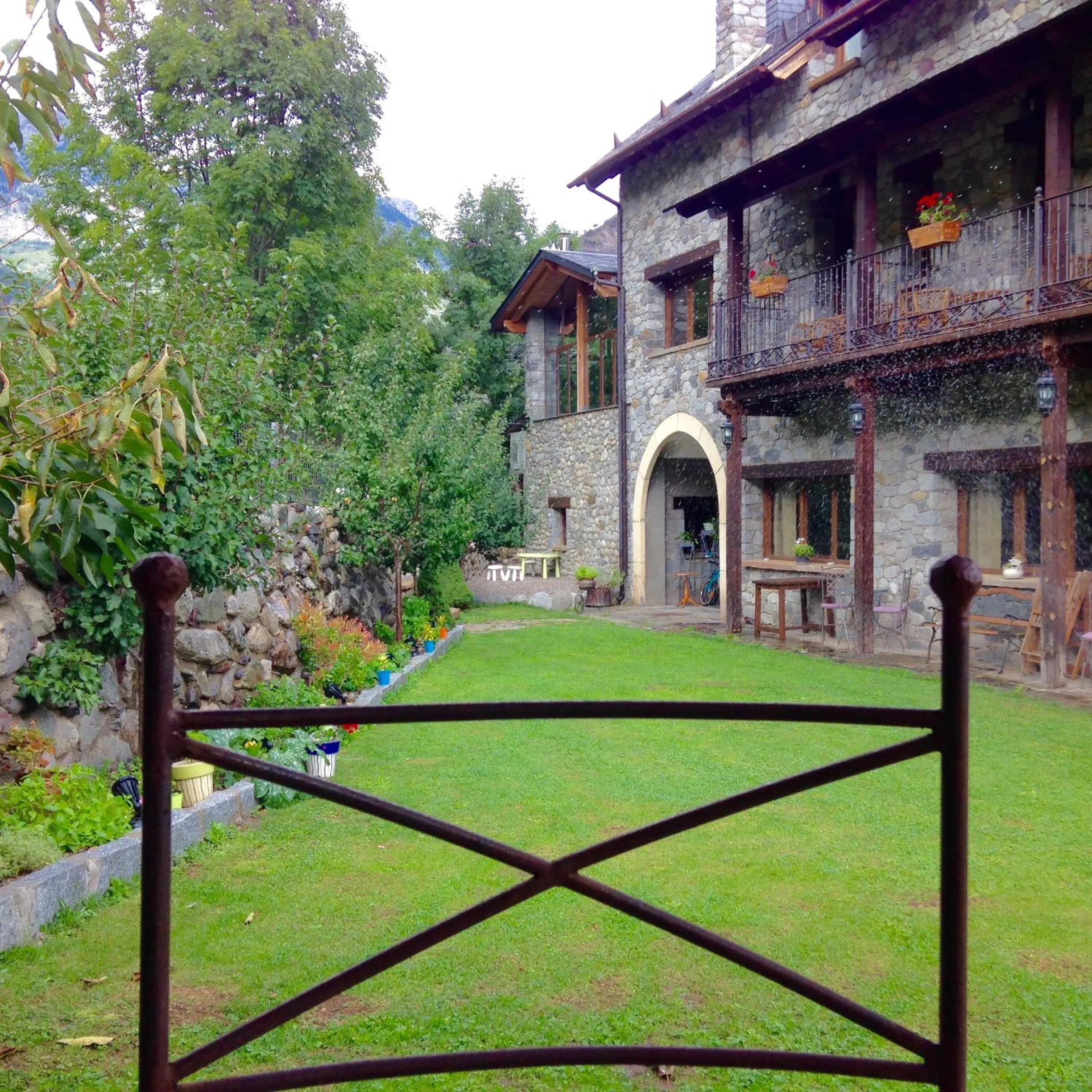 Garden in Hotel Casa Arcas