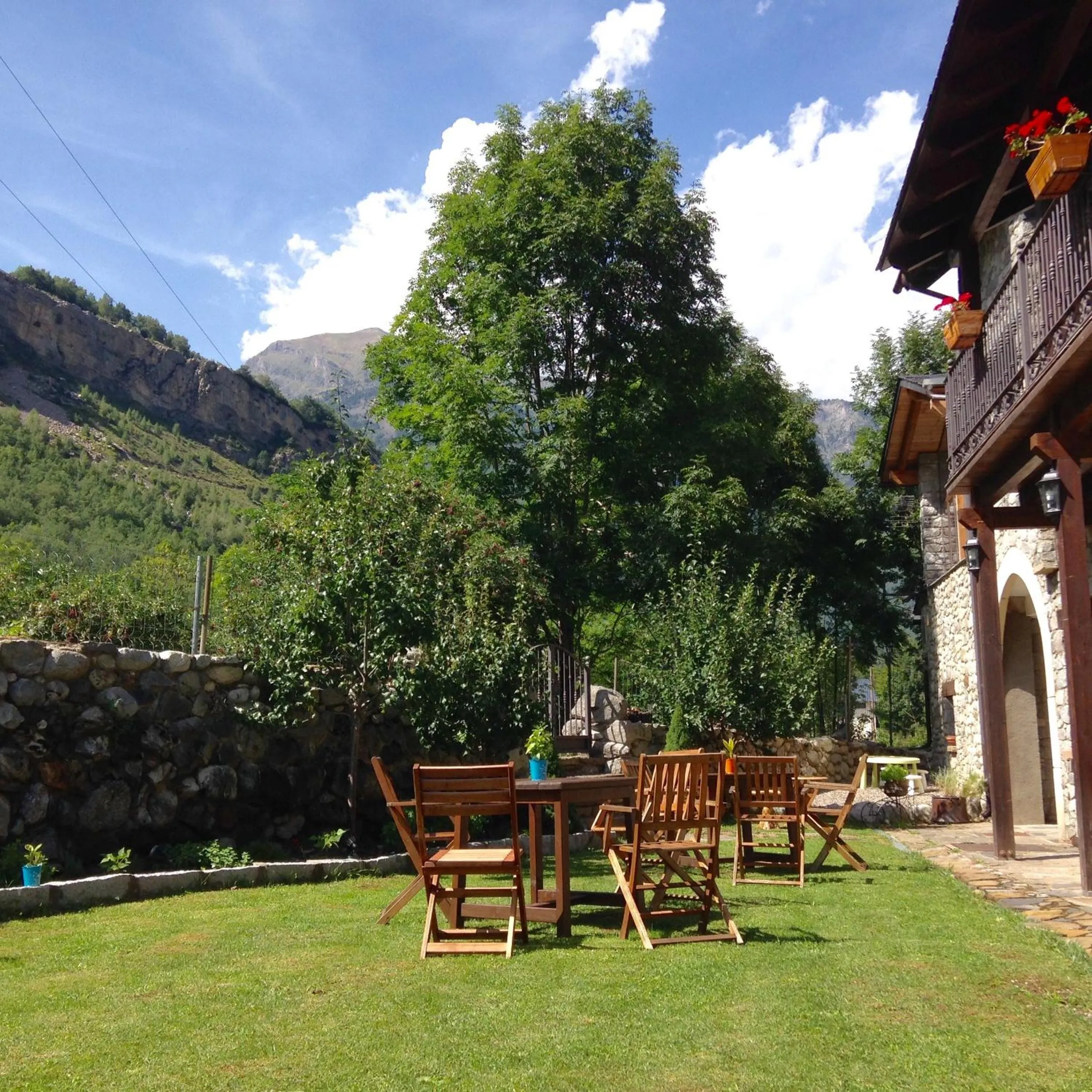 Garden in Hotel Casa Arcas