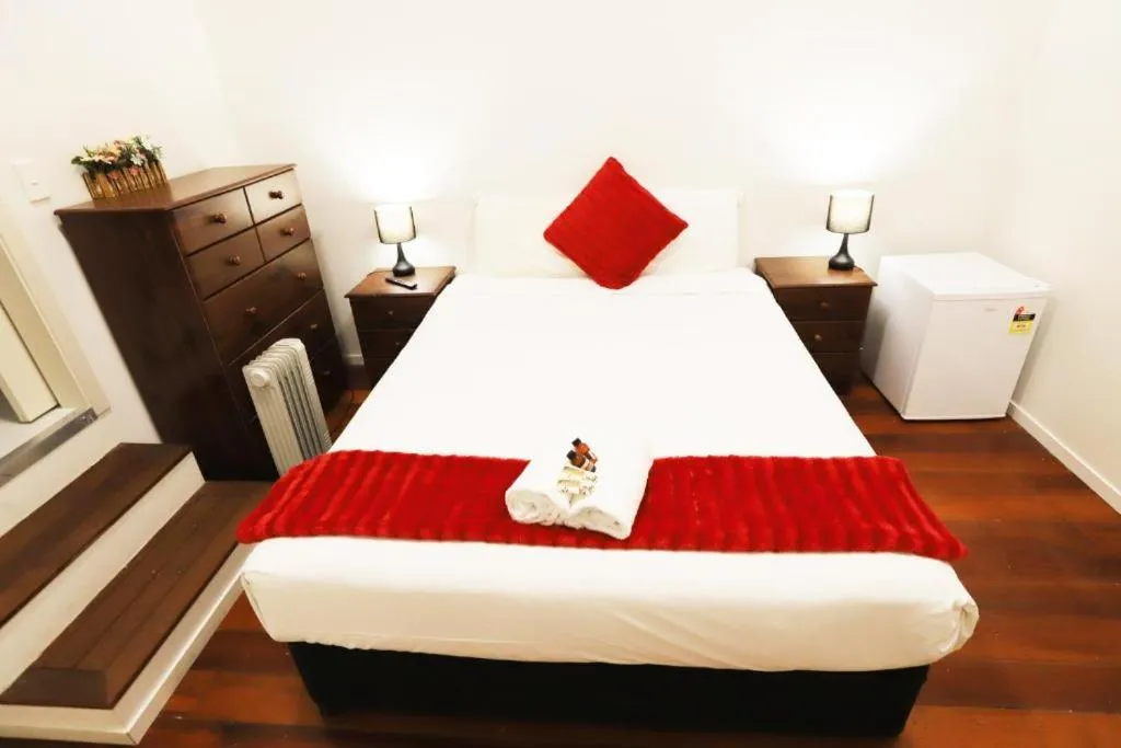 Bed in Aura Hotel
