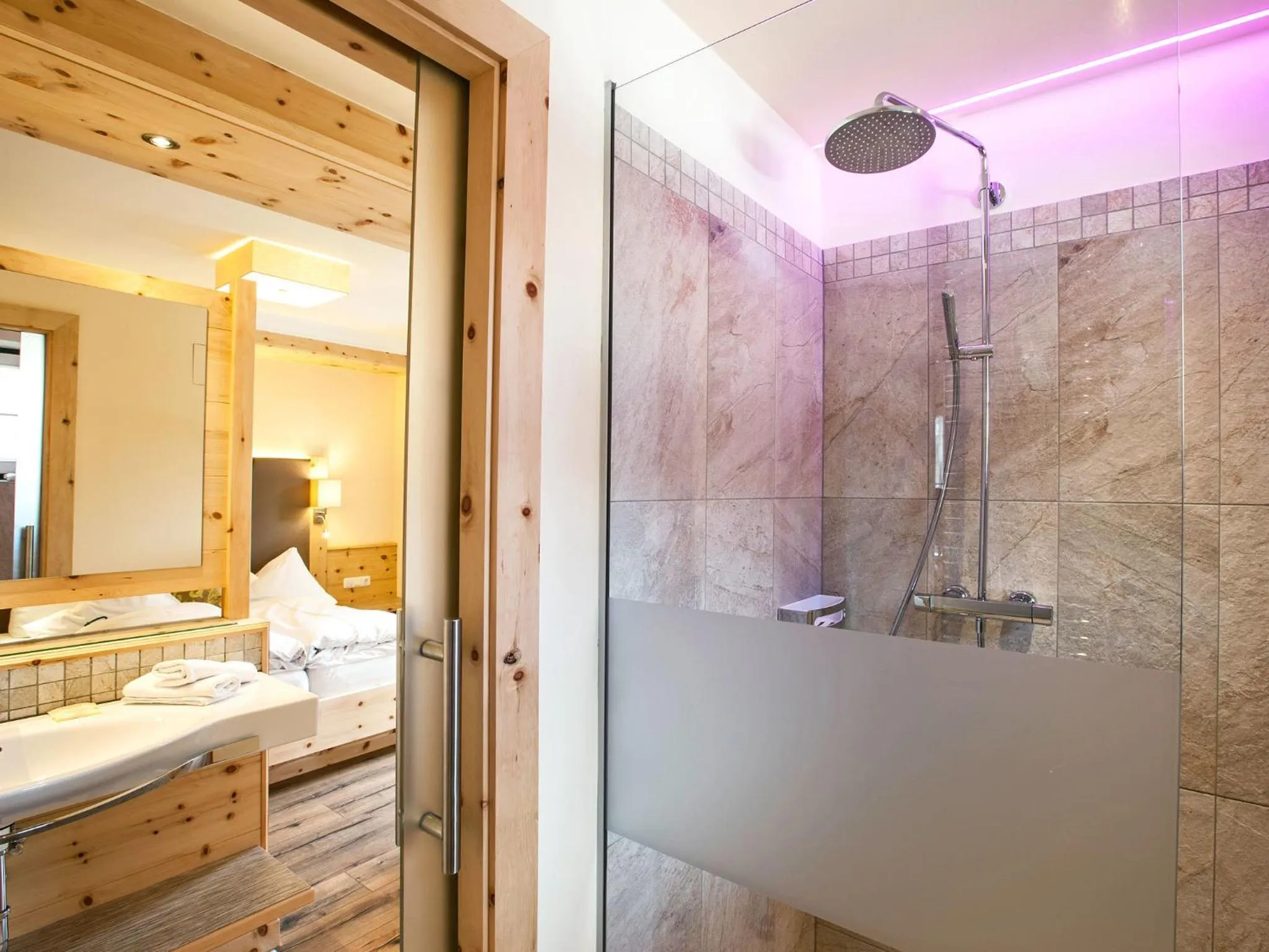 Decorative detail in Sylvana's Wohlfühl Hotel