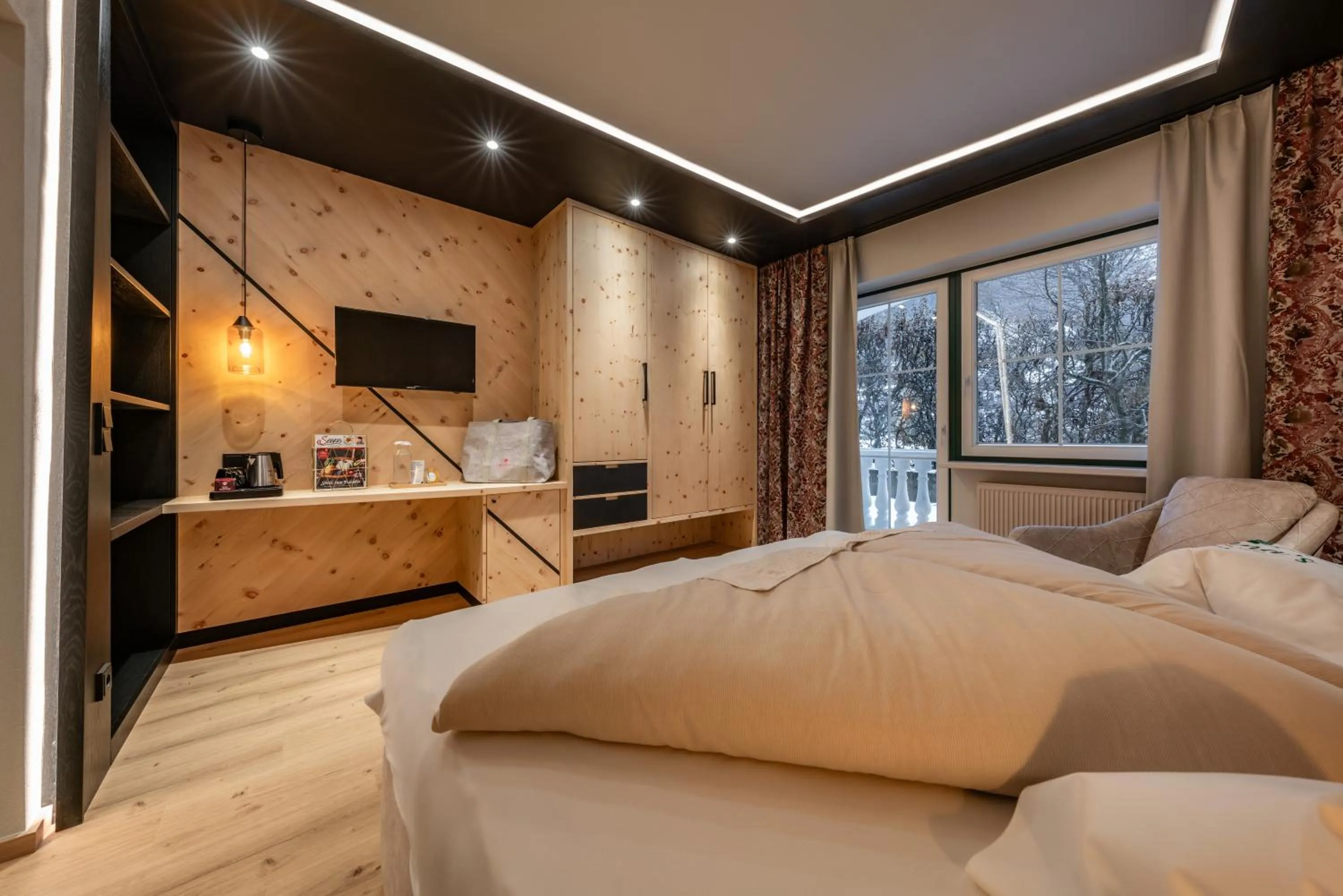 Bed in Sylvana's Wohlfühl Hotel