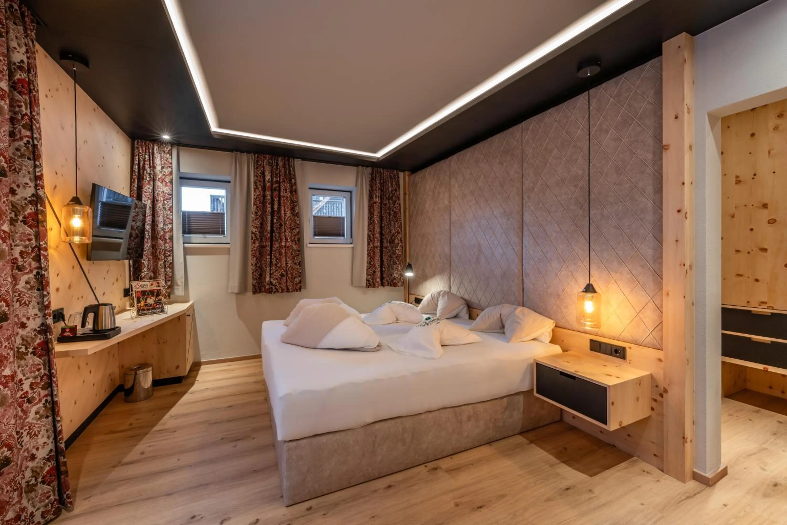 Bed in Sylvana's Wohlfühl Hotel