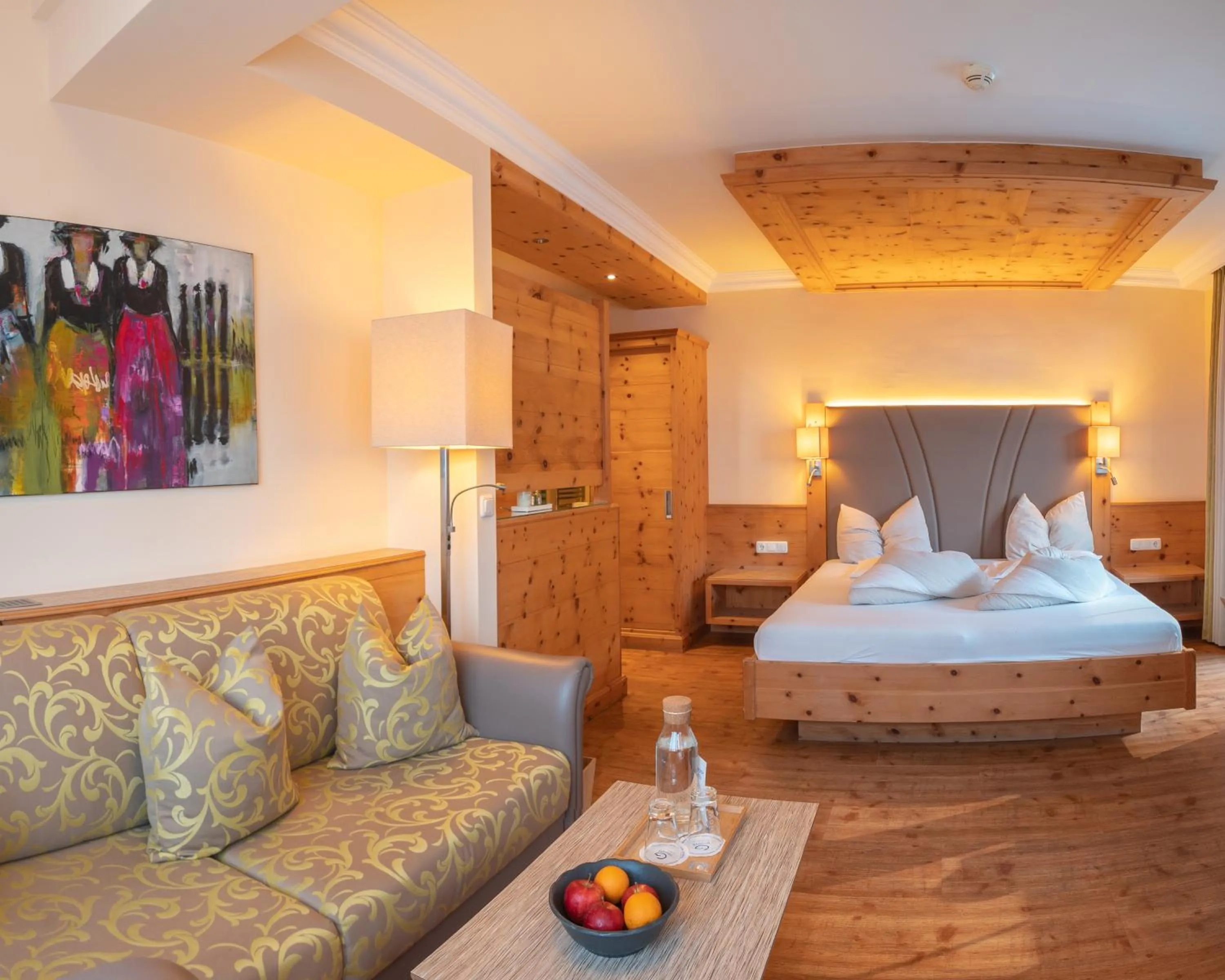 Bed in Sylvana's Wohlfühl Hotel