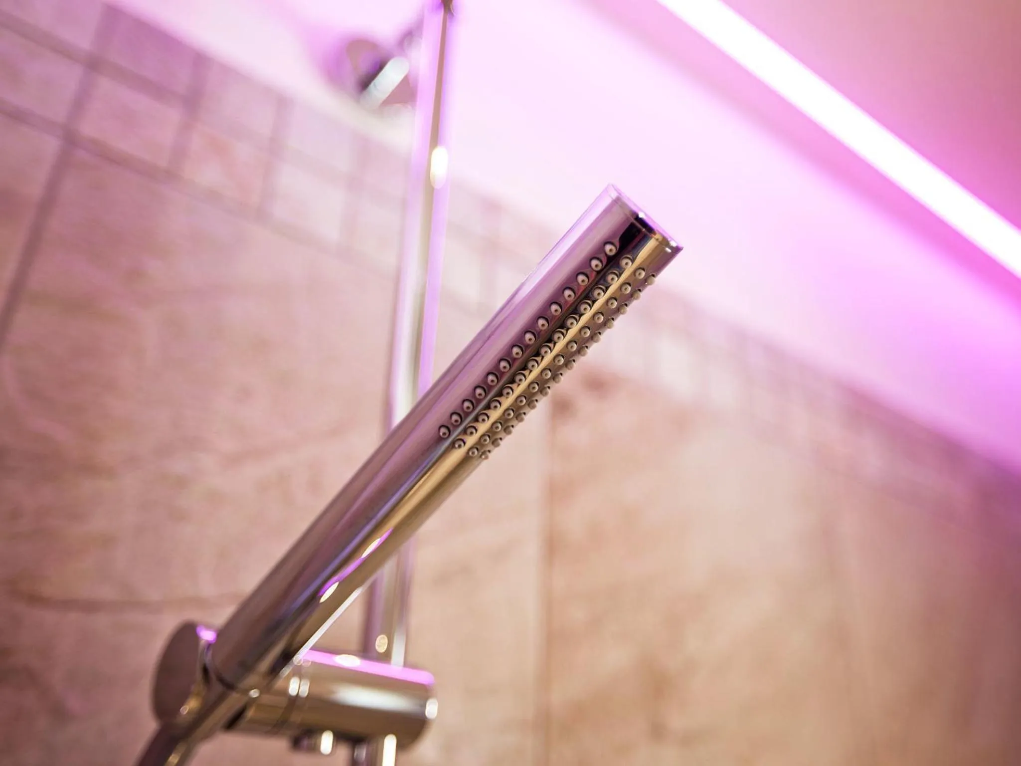 Shower in Sylvana's Wohlfühl Hotel